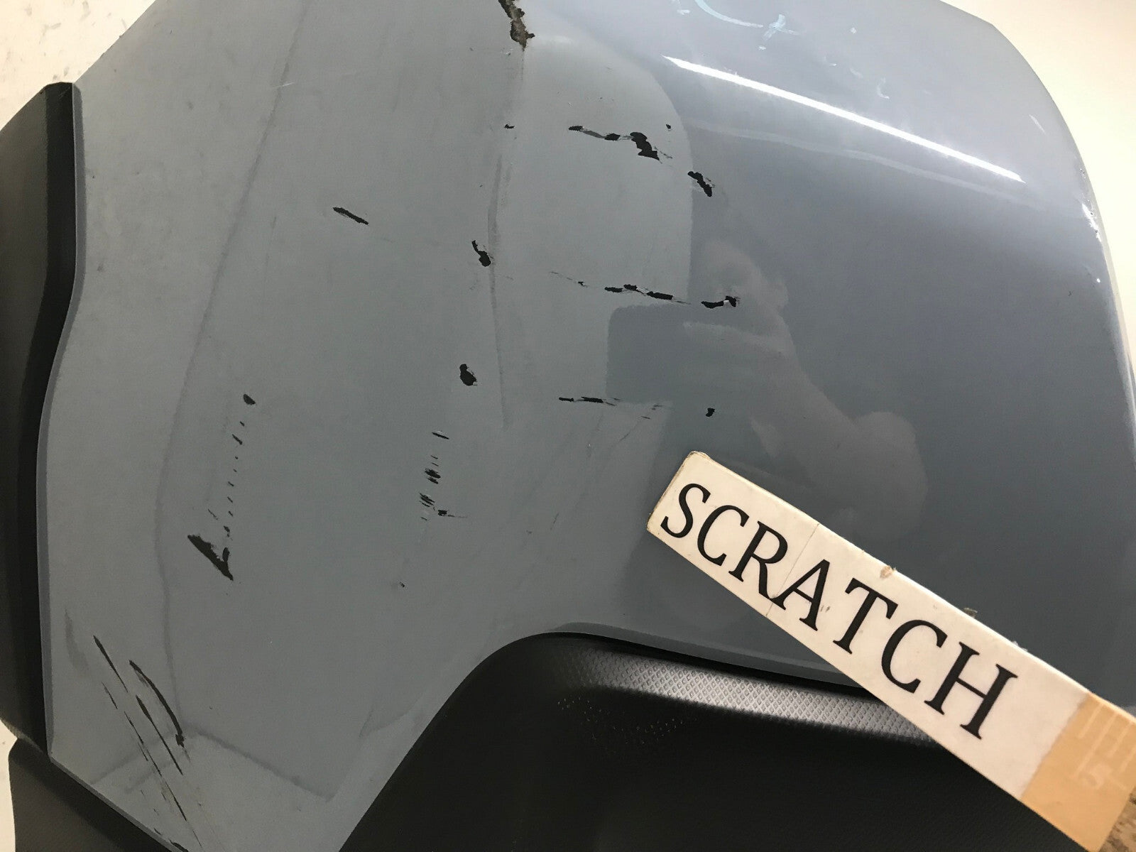 Rear Bumper Cover Subaru CrossTrek Grey 2018 2019 57704FL250 OEM8