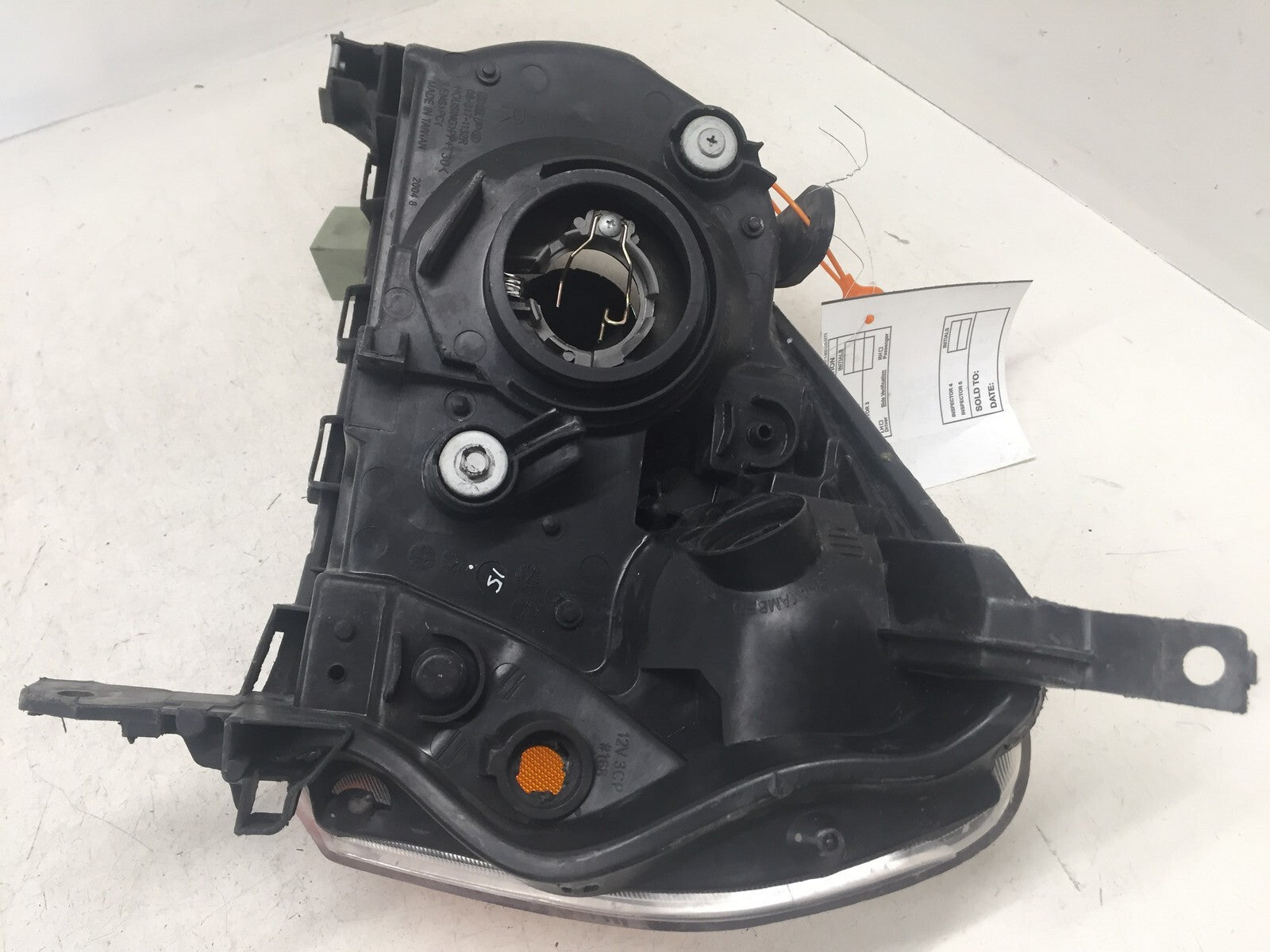 Headlight Damaged Headlamp Passenger Right RH Honda Pilot 03-05 33101S9VA01 OEM