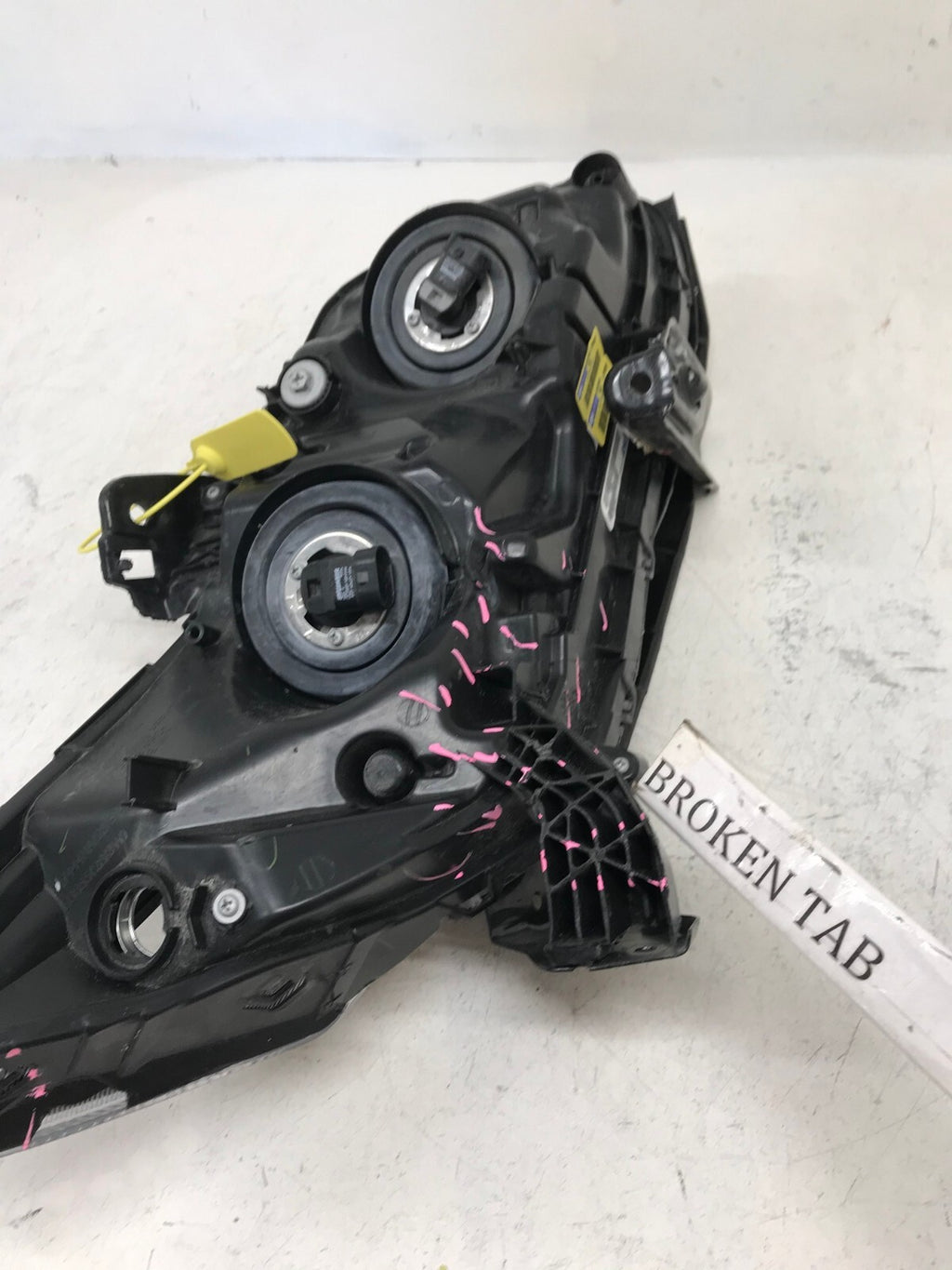 Headlight Damaged LH Driver Honda Civic Headlight Damaged 2013 2014 CAPA