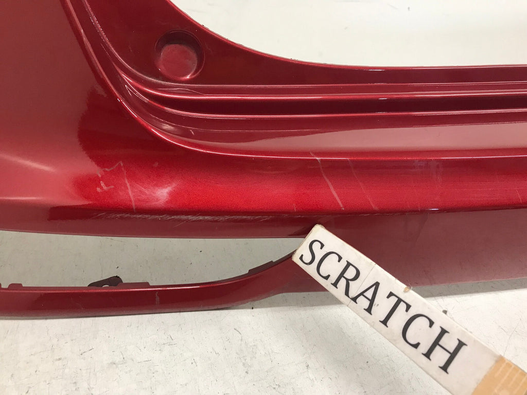 Rear Bumper Cover Kia Sportage EX LX SX Turbo w/Sensor Holes Red 17-19 OEM