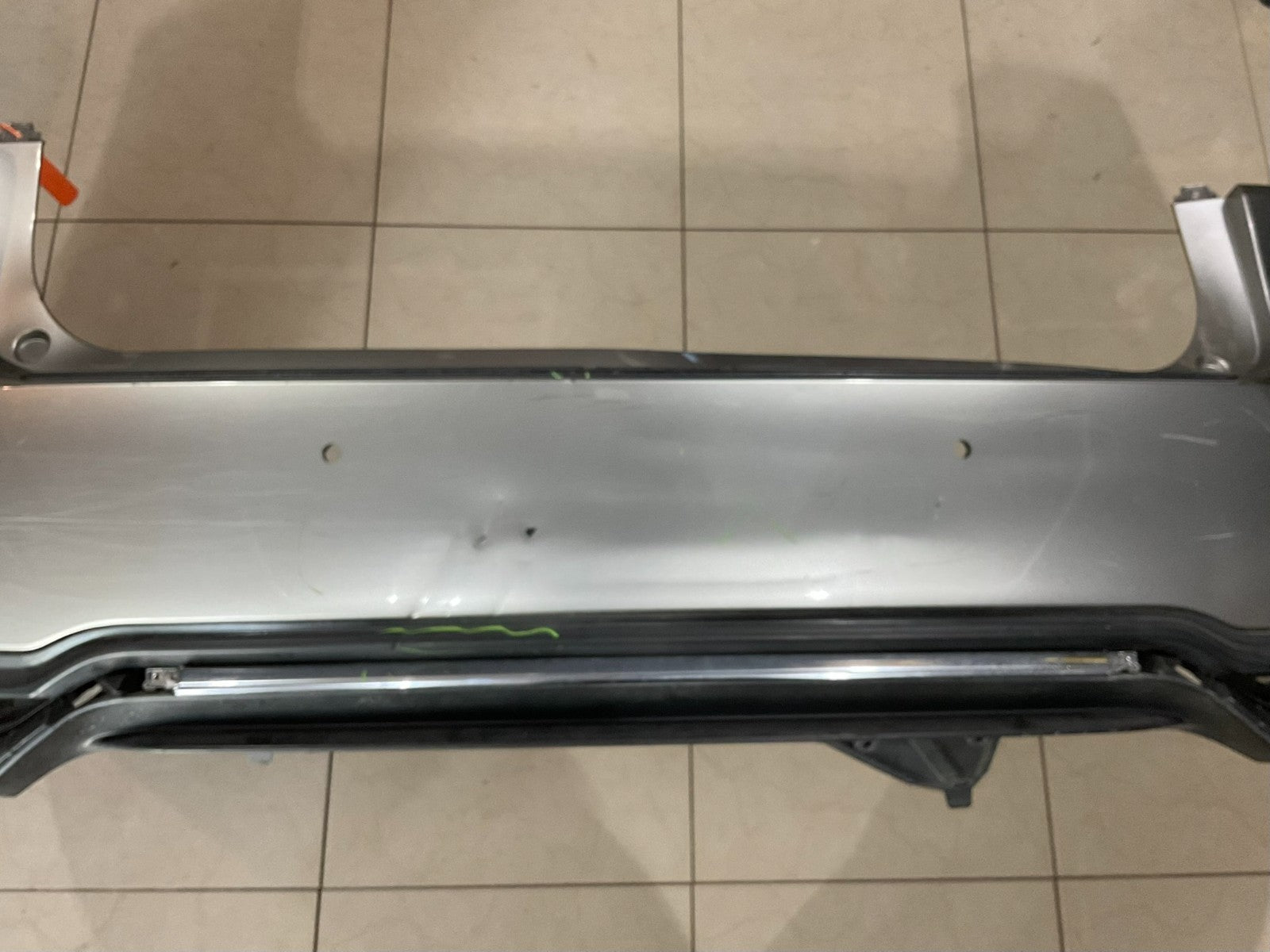 Rear Bumper Cover Silver 2016-2019 Lexus RX350 RX450H 52159+48310 OEM