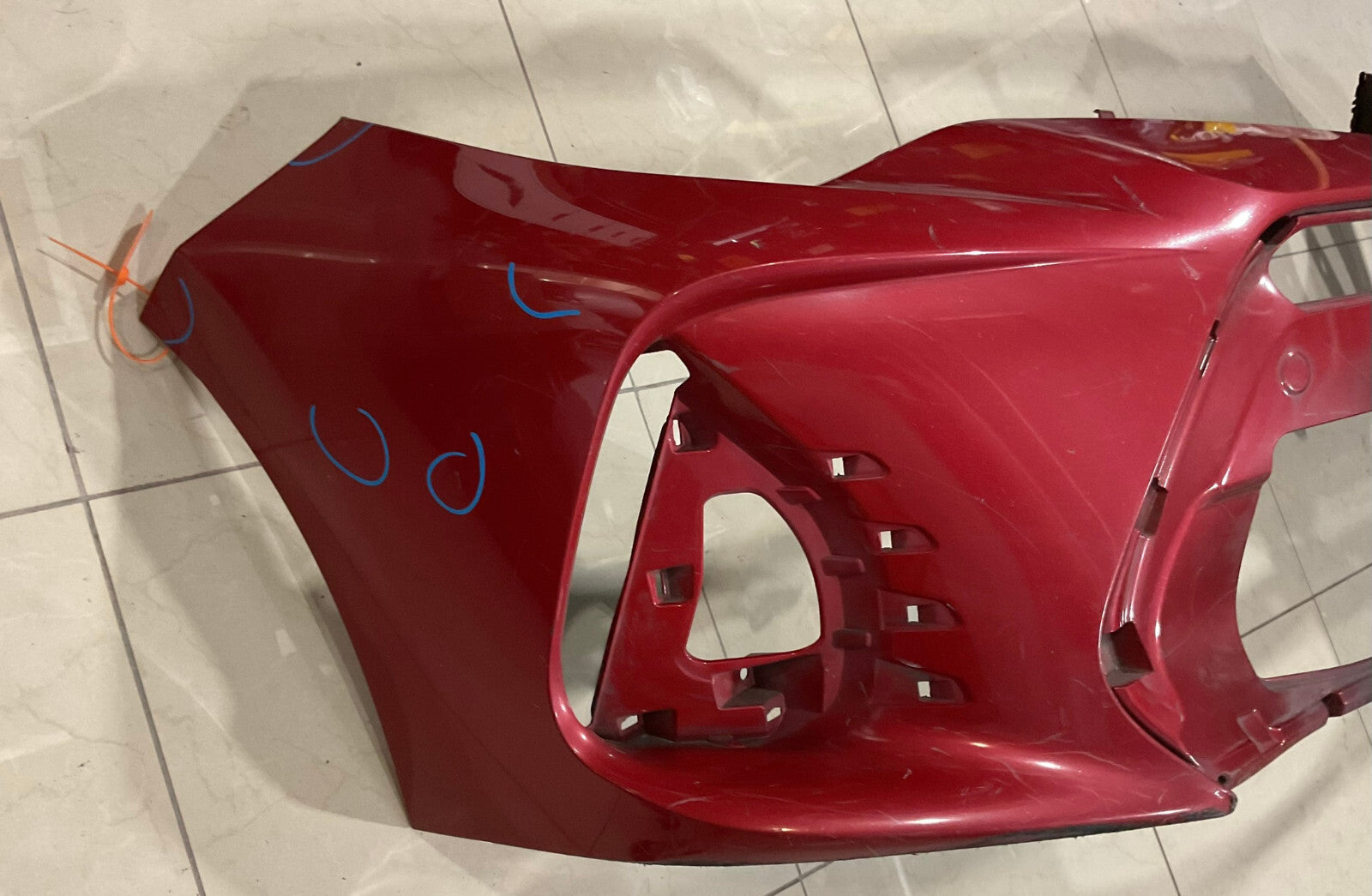 Front Bumper Cover Red Toyota Corolla SEX/SE 17-18 52119-02L50 OEM
