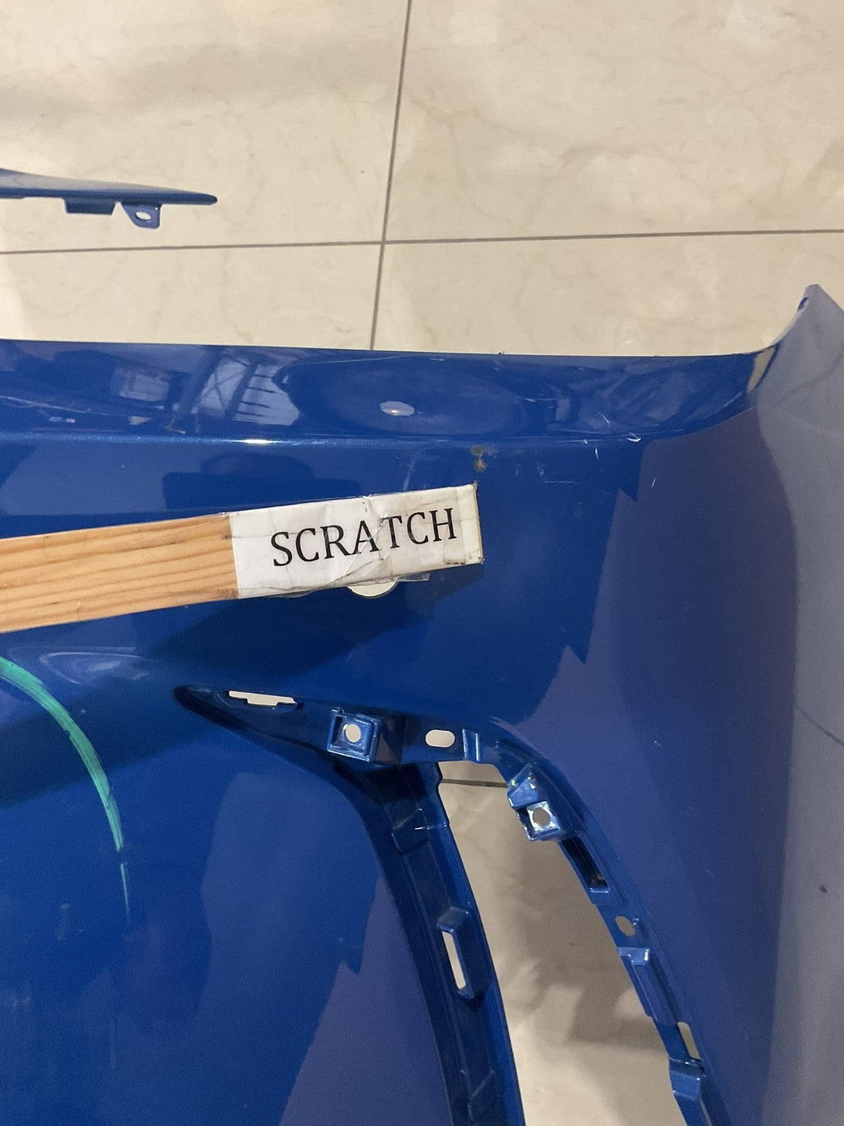 Front Bumper Cover Blue 22-23 Lexus NX350/NX450H+ 52119+f6010 OEM