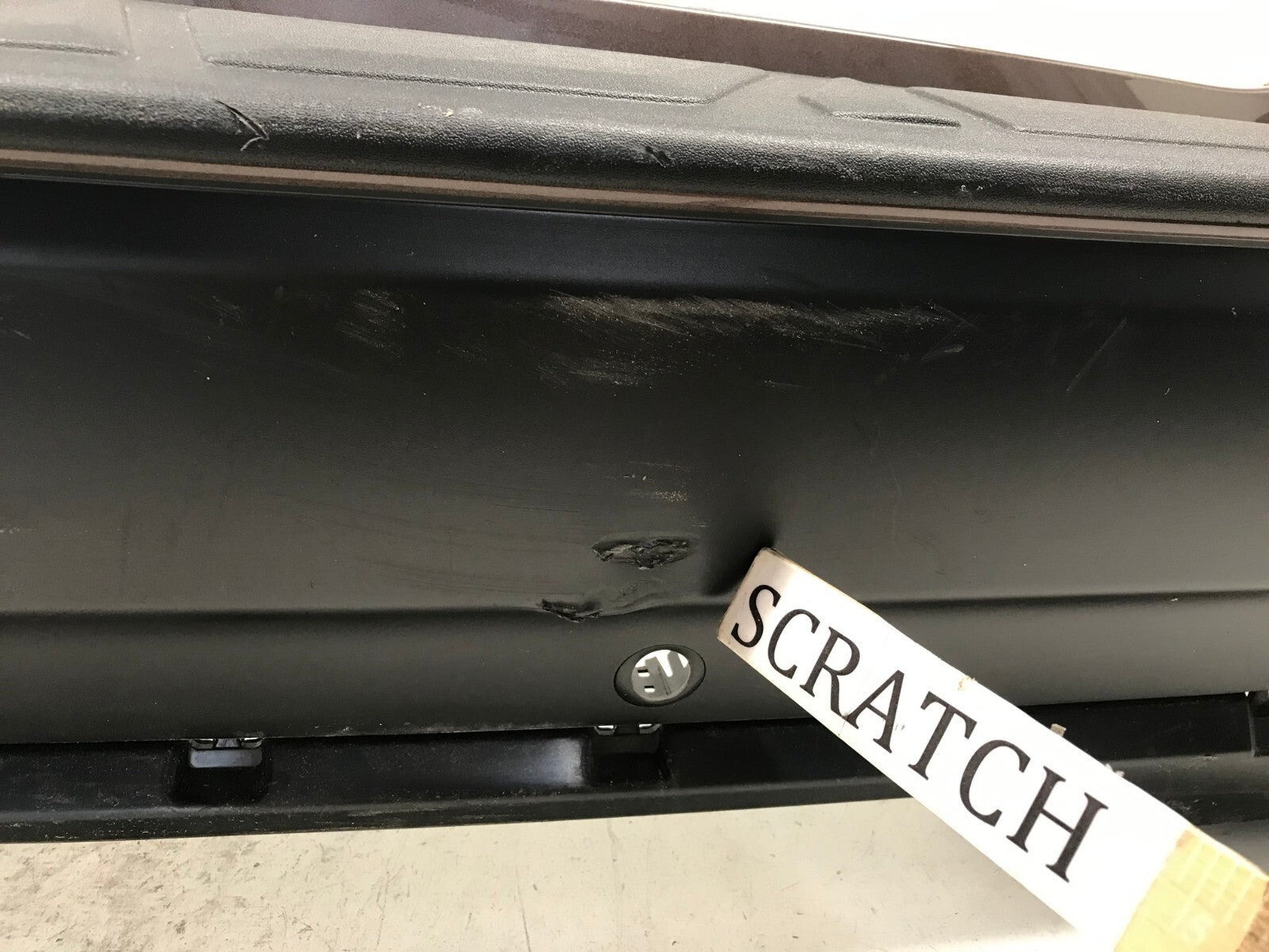 Rear Bumper Cover Subaru Outback w/Sensor Holes Brown 2020 57704AN31A OEM3