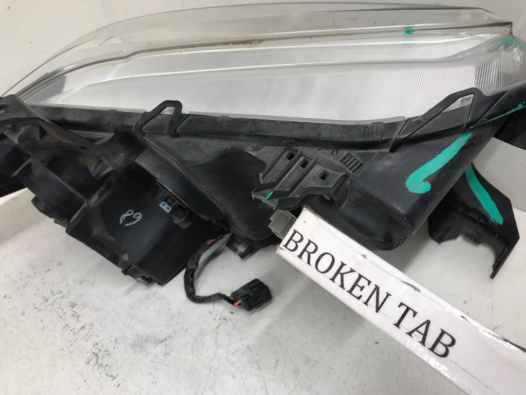 Halogen Headlight Damaged LED DRL Left Driver LH Toyota Tacoma 2016 -2019 OEM4