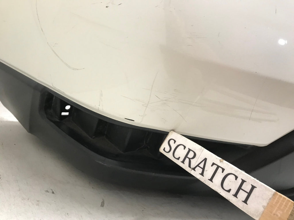 Rear Bumper Cover White Nissan Rogue S SL SV SV Hybrid 17 18 85022-6FL0H OEM