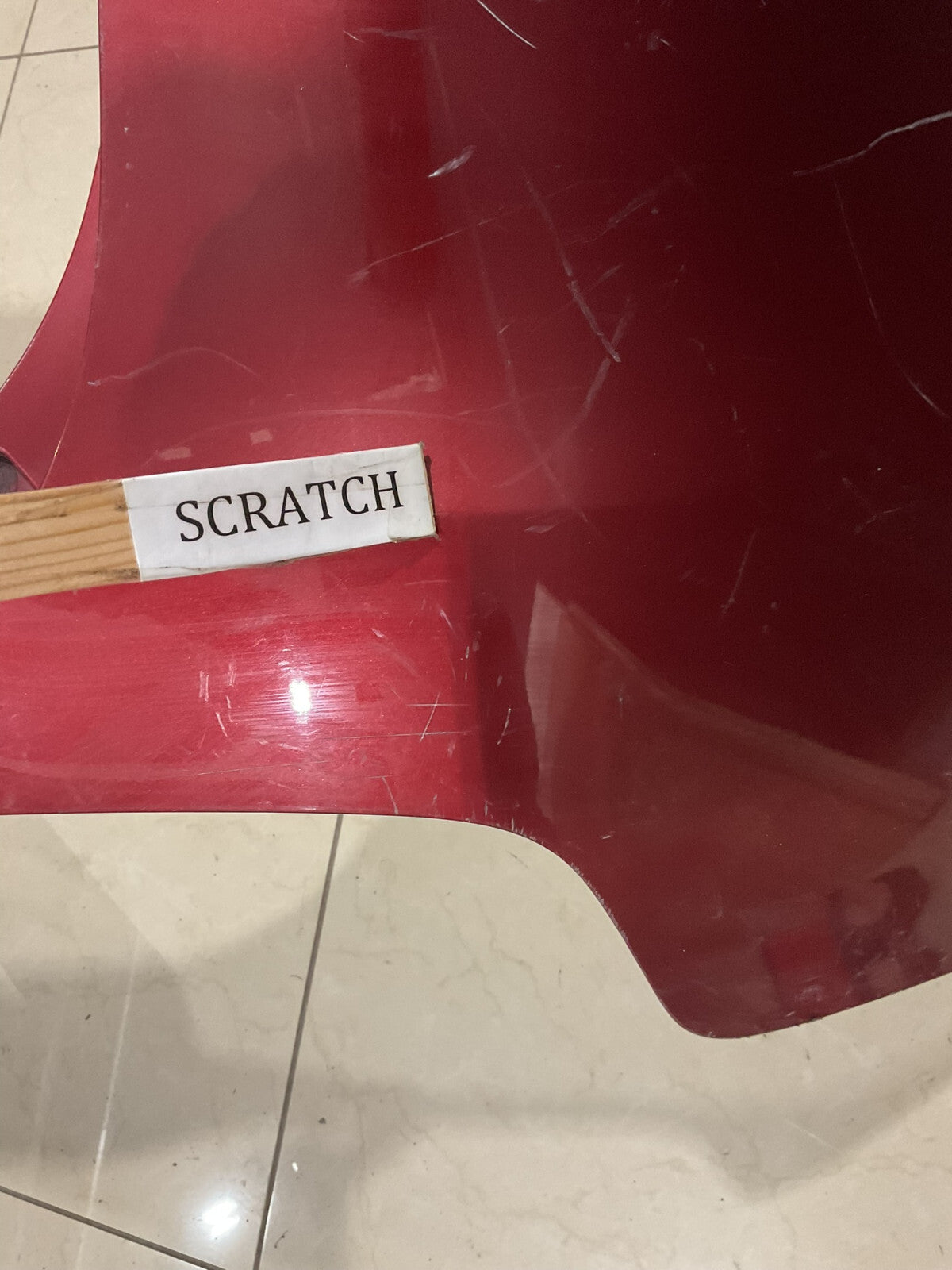 Rear Bumper Cover Red Kia Sorento L EX Limited 2016-2018 86611-C6000 OEM