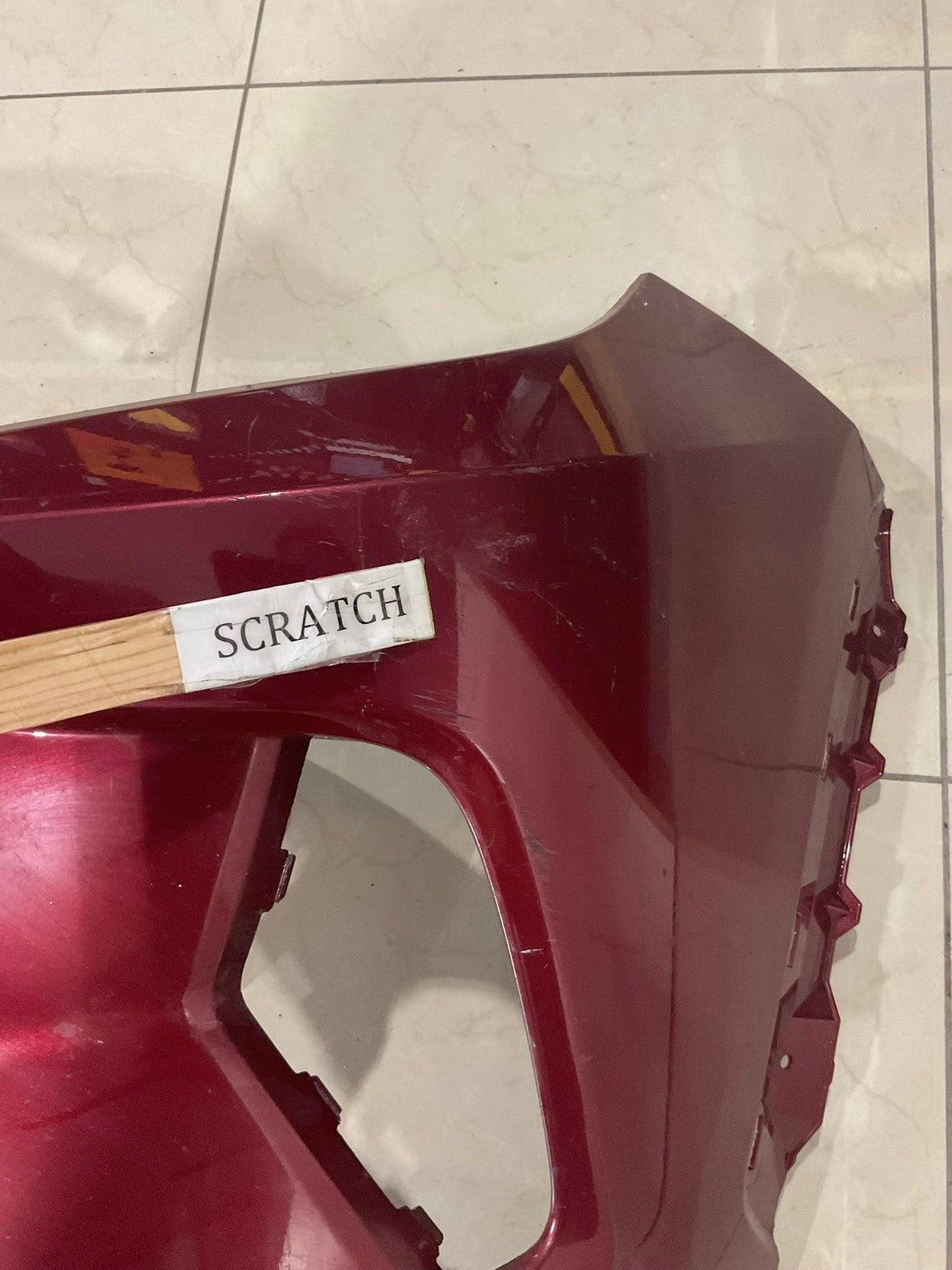 Front Bumper Cover Red 2022-2023 Toyota RAV4 52119 42b20 OEM