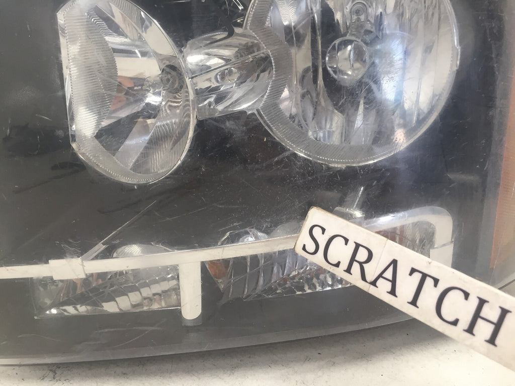 Headlight Damaged Lamp Driver LH Chevy Suburban 1500 Avalanche Tahoe 07-2014 OEM