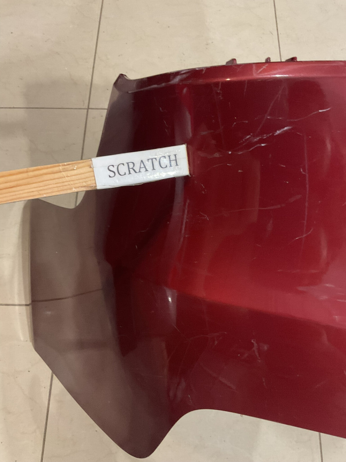 Rear Bumper Cover Red Kia Sorento L EX Limited 2016-2018 86611-C6000 OEM