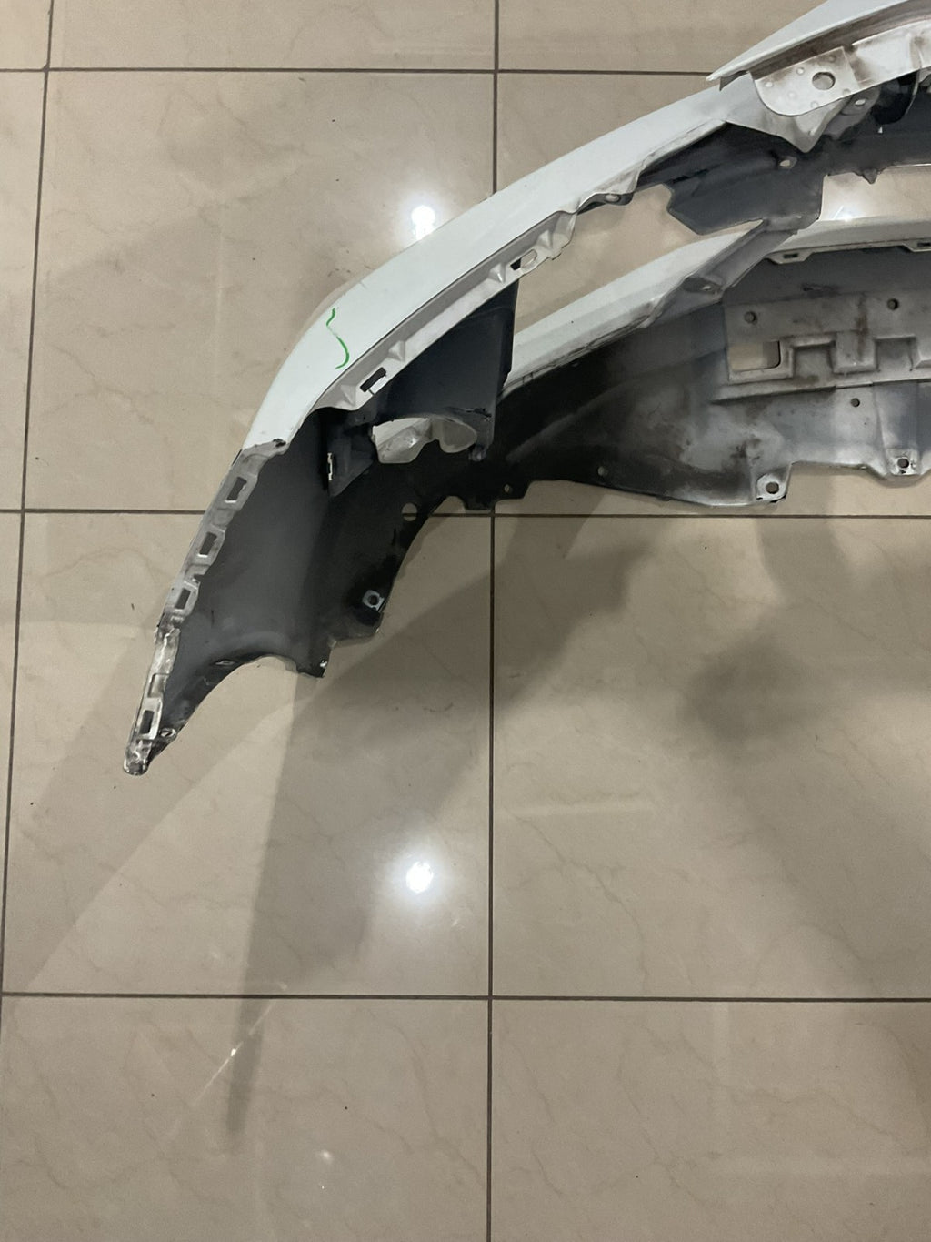 Front Bumper Cover White 2019-2021 Honda Civic 71101+tba+a500 OEM