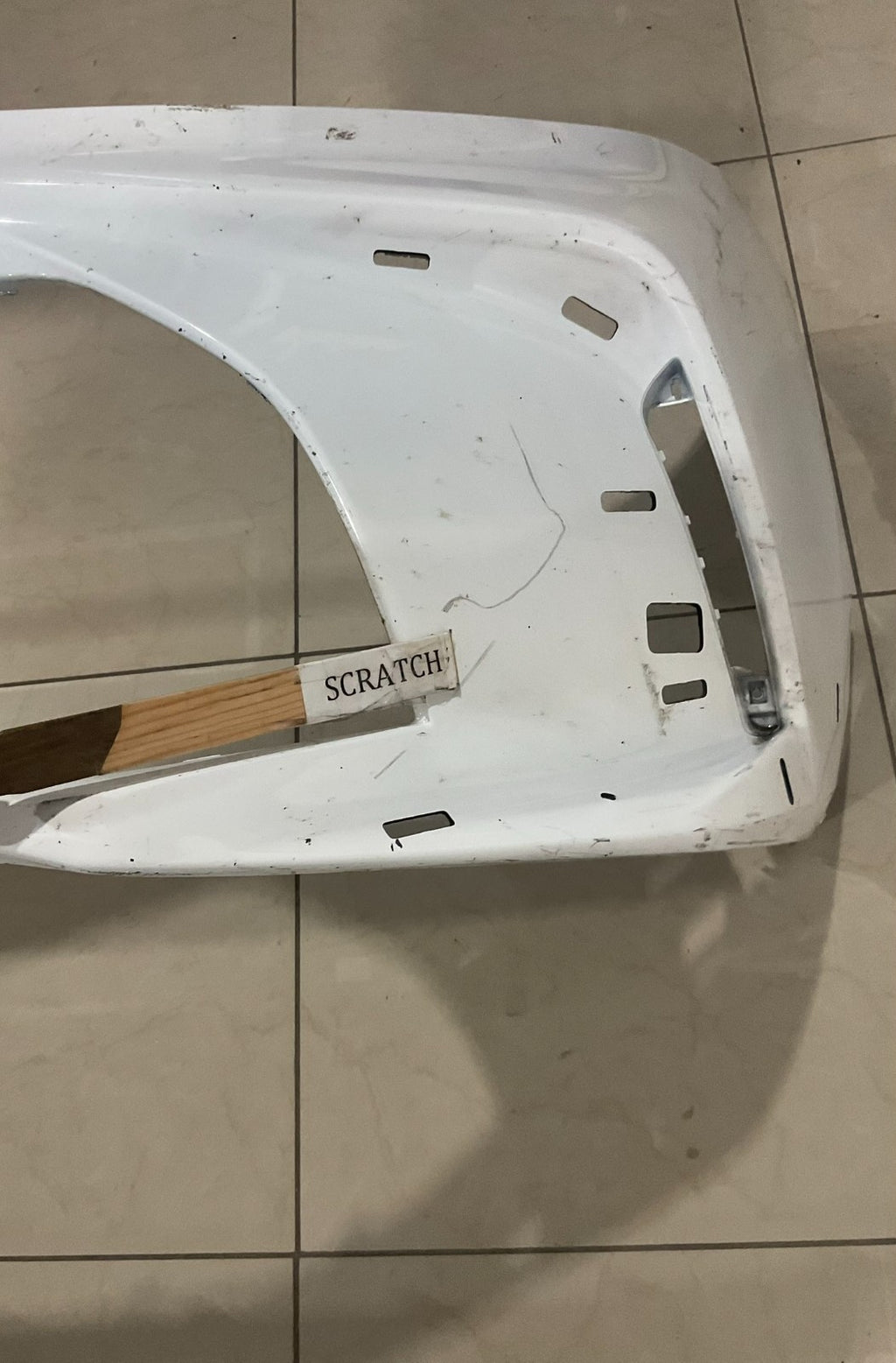 Front Bumper Cover White Toyota Camry LE 2025 52119+aq010 OEM