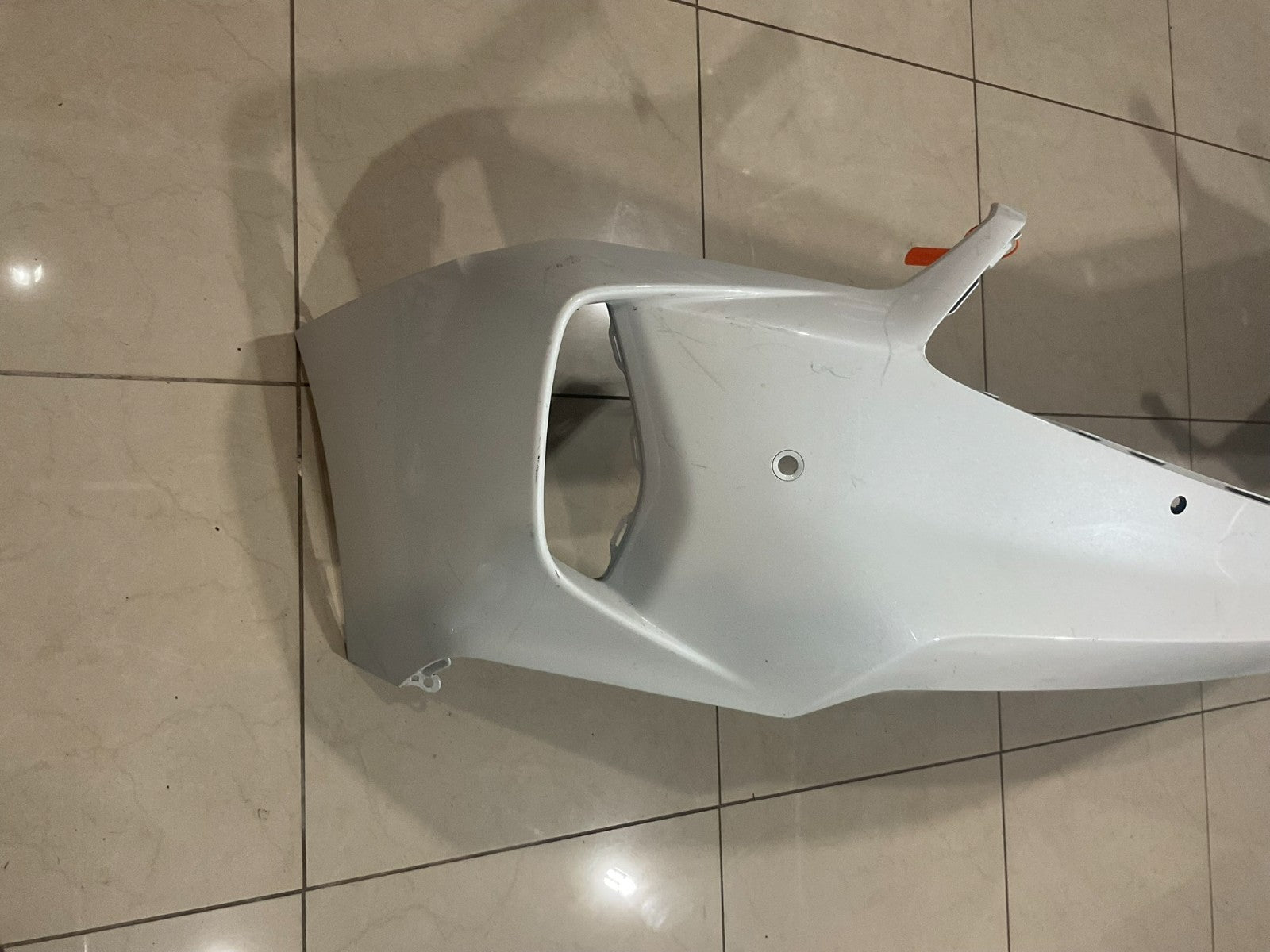 Front Bumper Cover White 2022-2025 Acura RDX CAPA