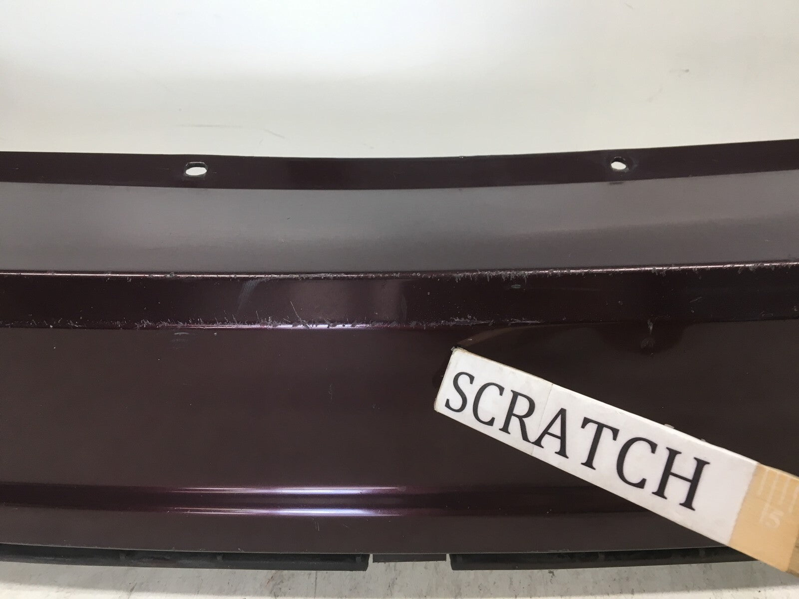 Rear Upper Bumper Cover Ford Edge SE SEL Limited Sport w/Sensor Holes 11-14 OEM2