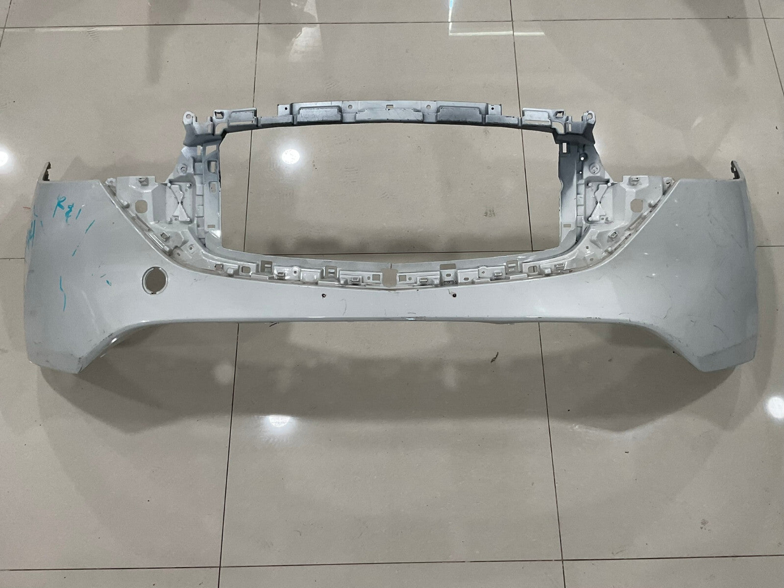 Front Bumper Cover White 2022-2023 Mazda CX-5 CX5 KSD4-50031 OEM