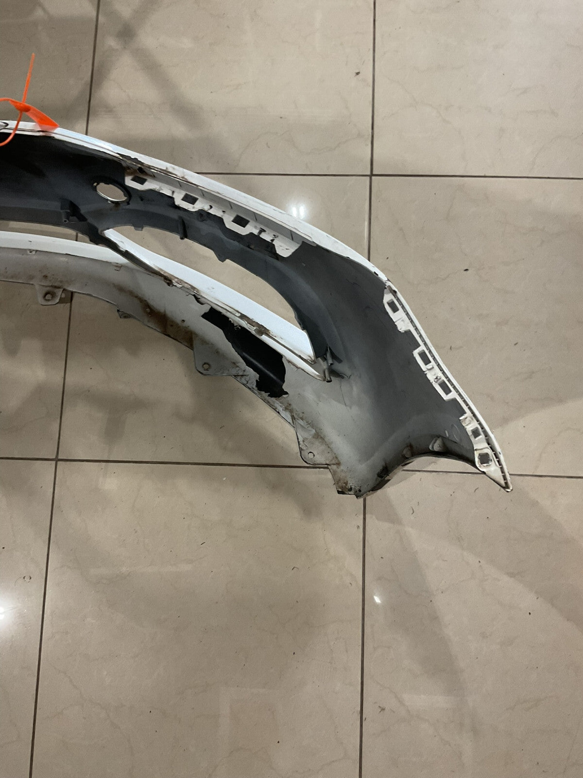 Front Bumper Cover White 2014-2016 Kia Forte EX LX SX CAPA