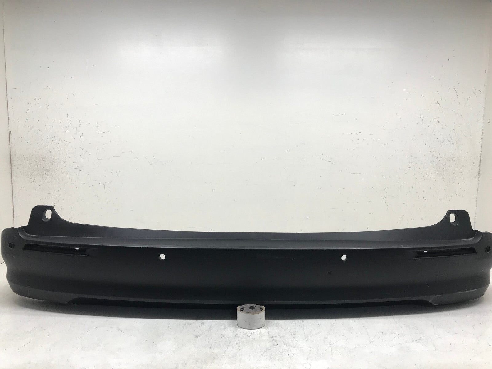 Rear Bumper Cover  Toyota Sienna Lted LE Hybrid w/ Sensor Holes Black 2021 OEM