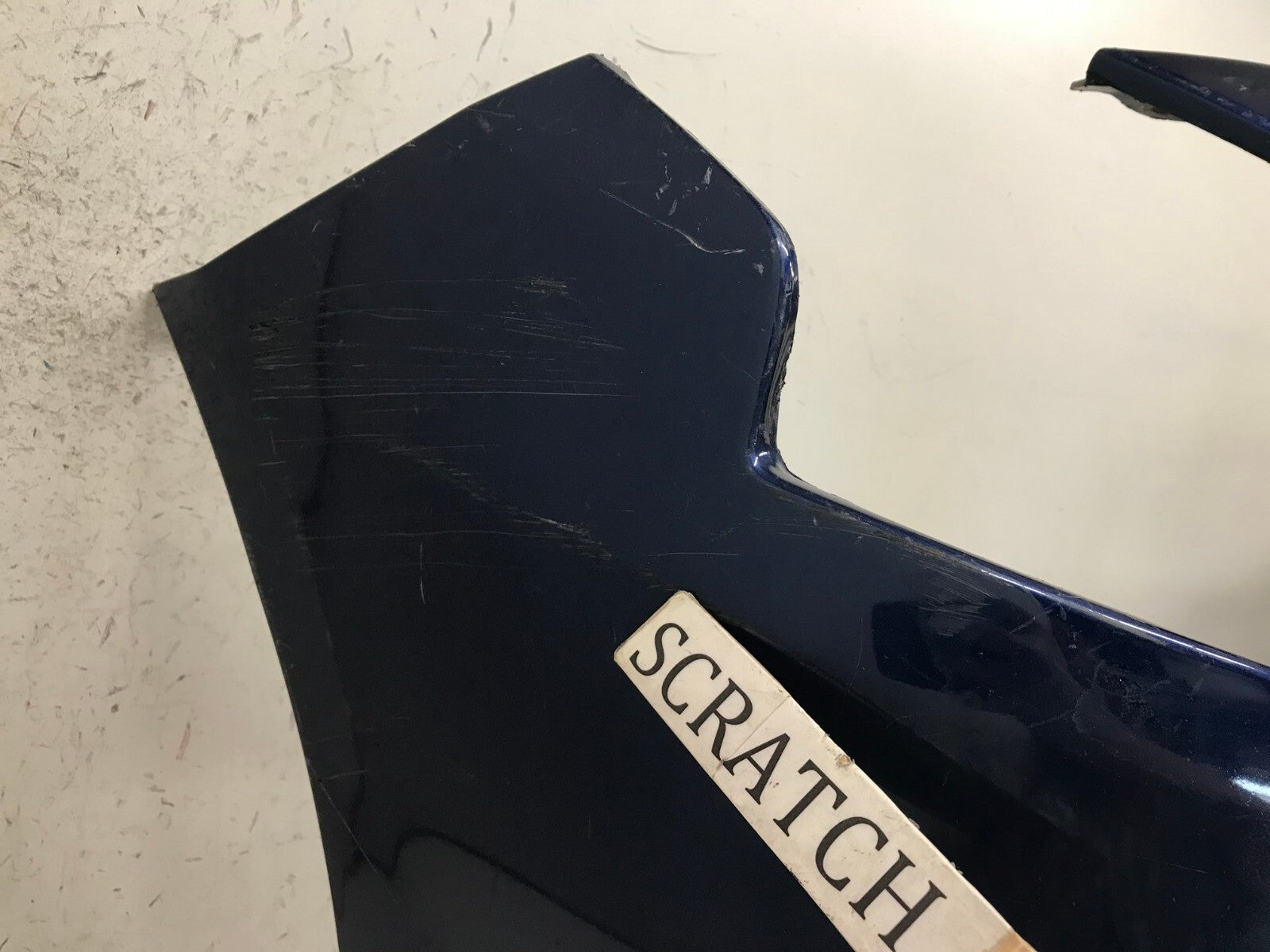 Front Bumper Cover Blue Nissan Versa 2015-2018 62022-9KM0H OEM