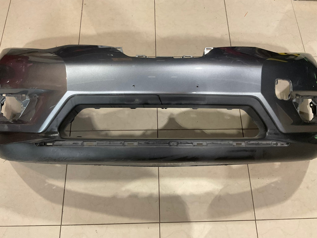 Front Bumper Cover Grey 2014-2016 Nissan Rogue 62022+5ha0h OEM