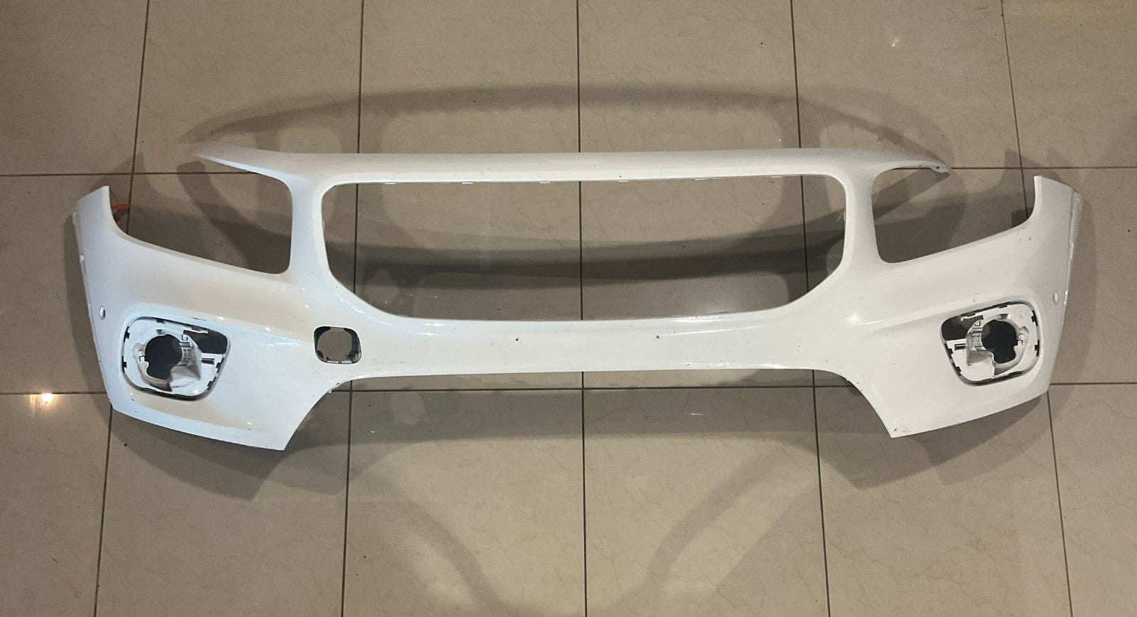 Front Bumper Cover White 2021-23 Mercedes GLA250 H247 a247+885+800 OEM