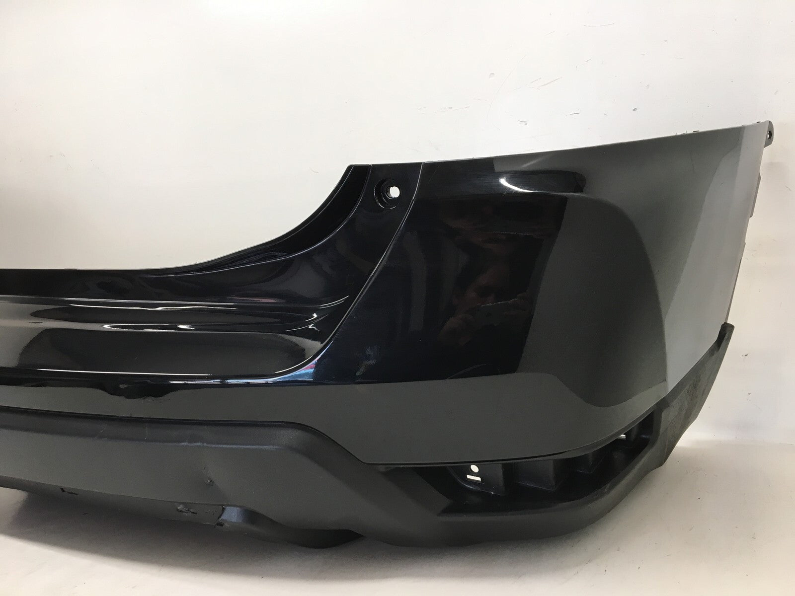 Rear Bumper Cover Nissan Rogue S SL SV SV Hybrid SL Hybrid EBB 17 18 OEM3