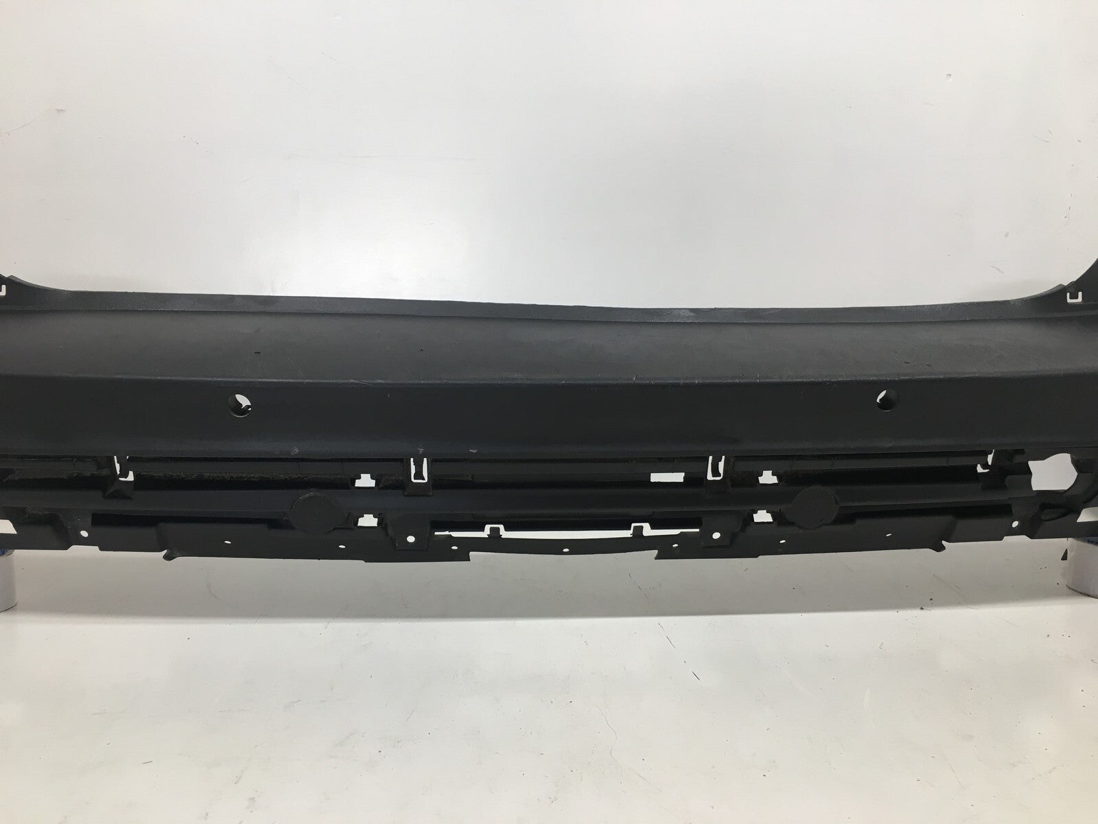 Rear Bumper Cover Ford Escape w/o Sensors w/o Trailer Pkg 2013-2015 OEM