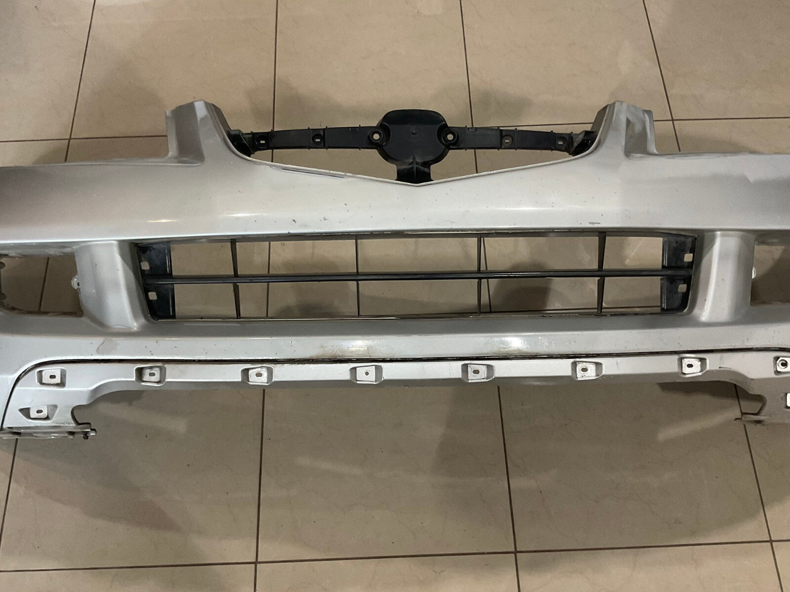 Front Bumper Cover Silver Acura MDX 2004 2005 2006 71101+S3VX+ZZ00 OEM