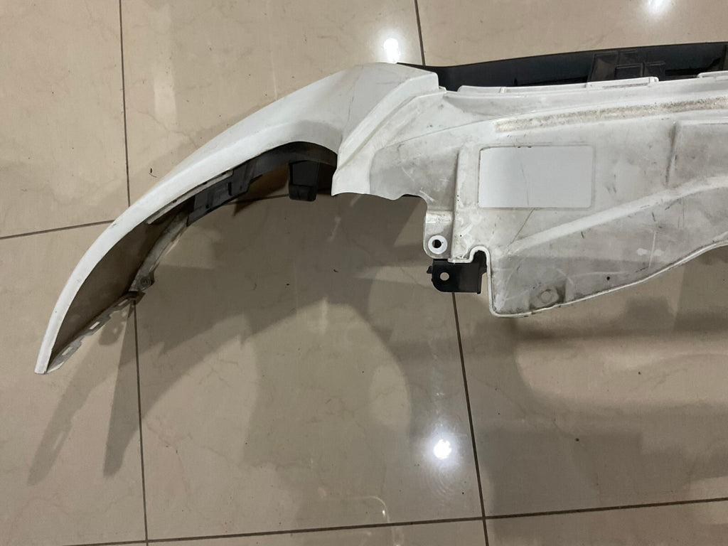 Front Upper Bumper Cover White/Black 15-19 Ford Transit-150 CK4117C778 OEM