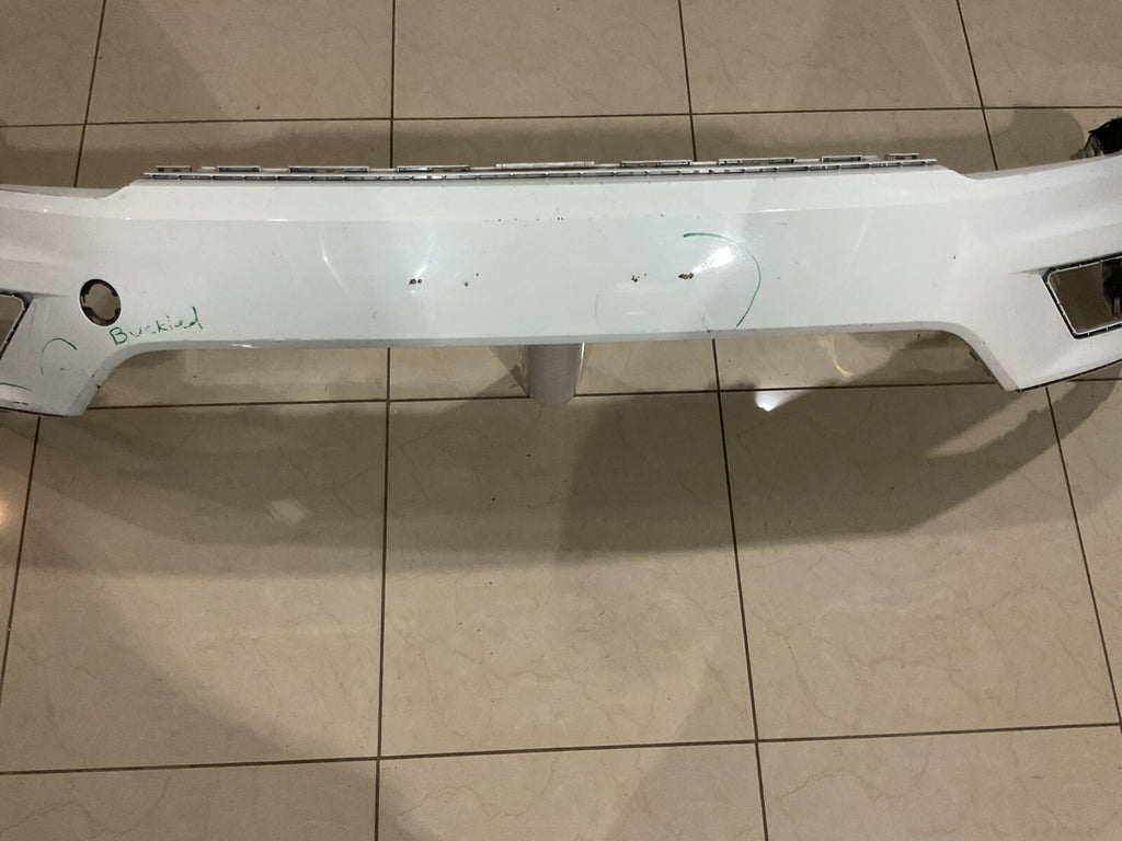 Front Bumper Cover White 2018-2021 Volkswagen Tiguan 6NN+807+221 OEM