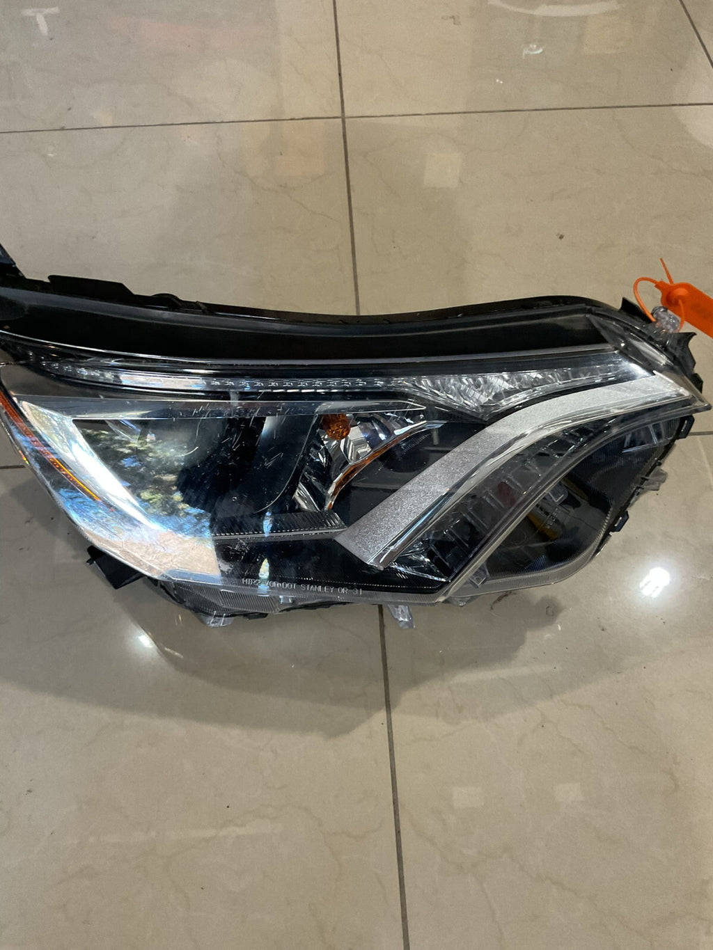 Headlight Headlamp Left Driver LH Black 2016-2018 Toyota RAV4 RAV4 2016-2018 OEM