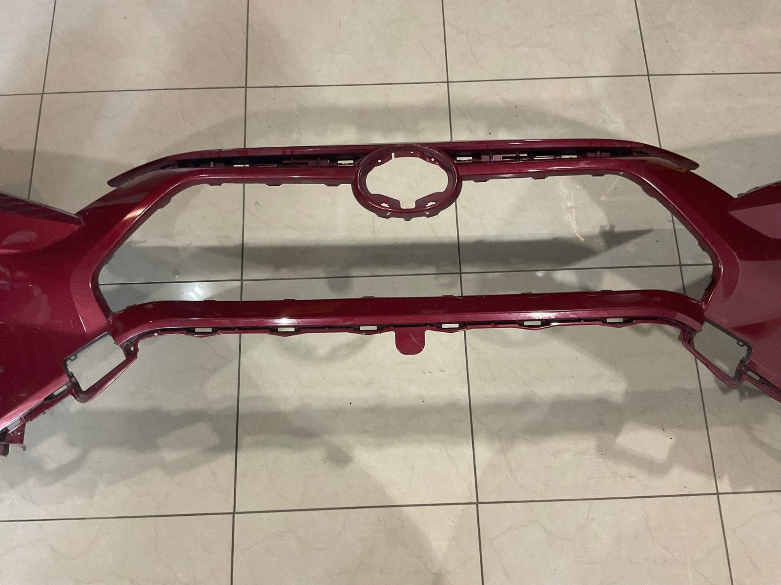 Front Bumper Cover Red 2022-2023 Toyota RAV4 52119 42b20 OEM