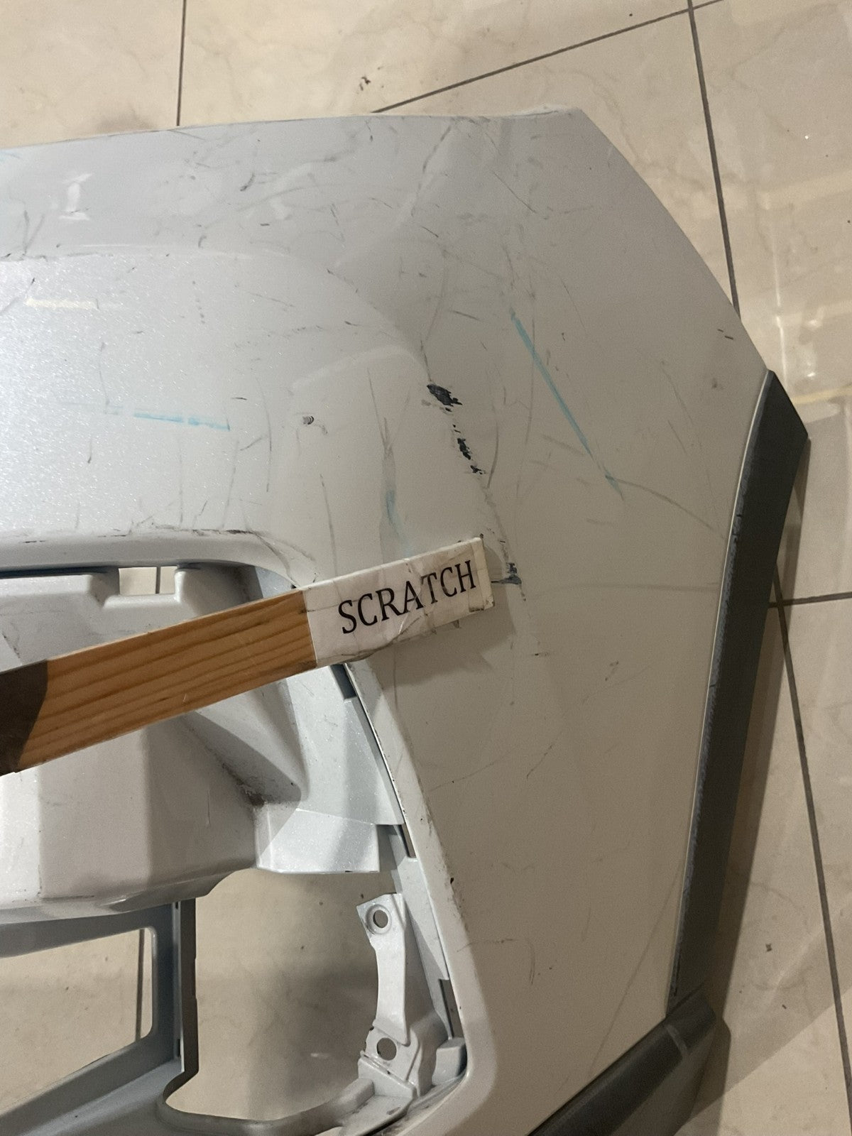 Front Bumper Cover White Subaru Ascent 2019 2020-2022 57704xc00a OEM