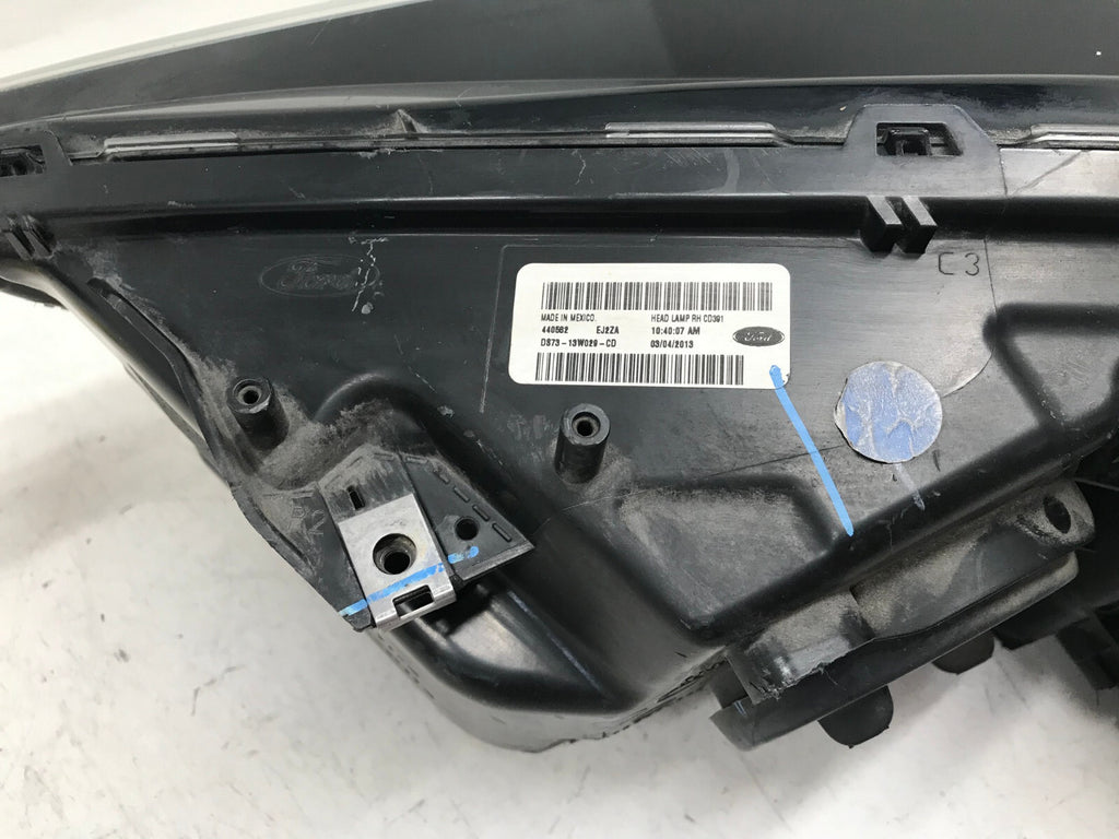 Headlight Damaged RH Right Ford Fusion 2013 2014 2015 2016 DS73-13W029-CD OEM