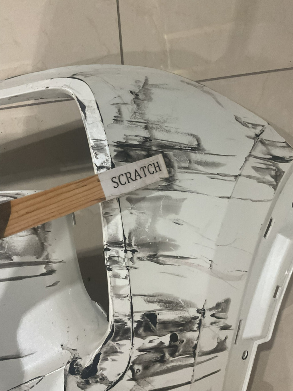 Front Bumper Cover White 2021 - 2023 Nissan Rogue ( X-Trail ) 62022+6R00H OEM