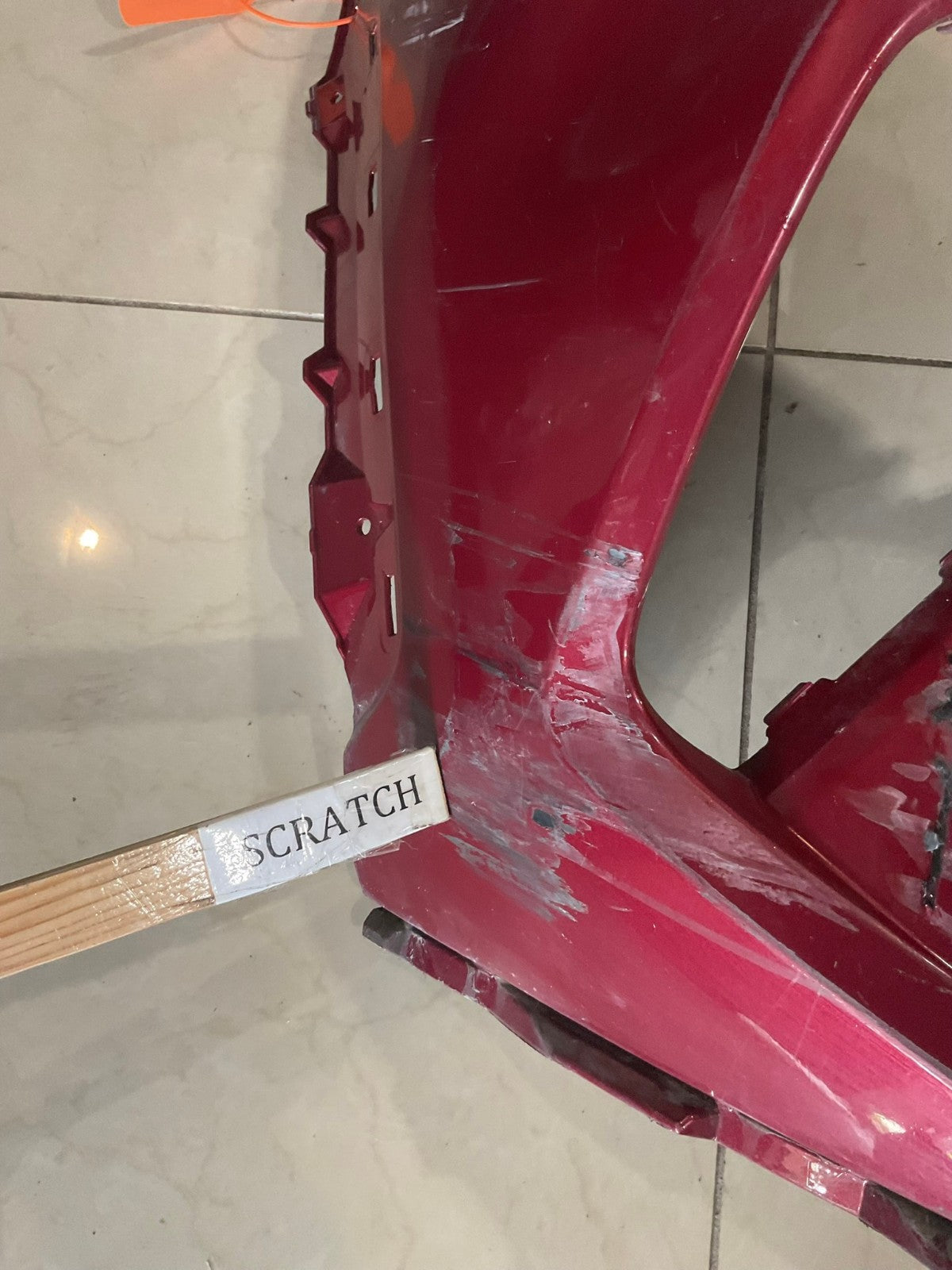 Front Bumper Cover Red 2022-2023 Toyota RAV4 52119 42b20 OEM