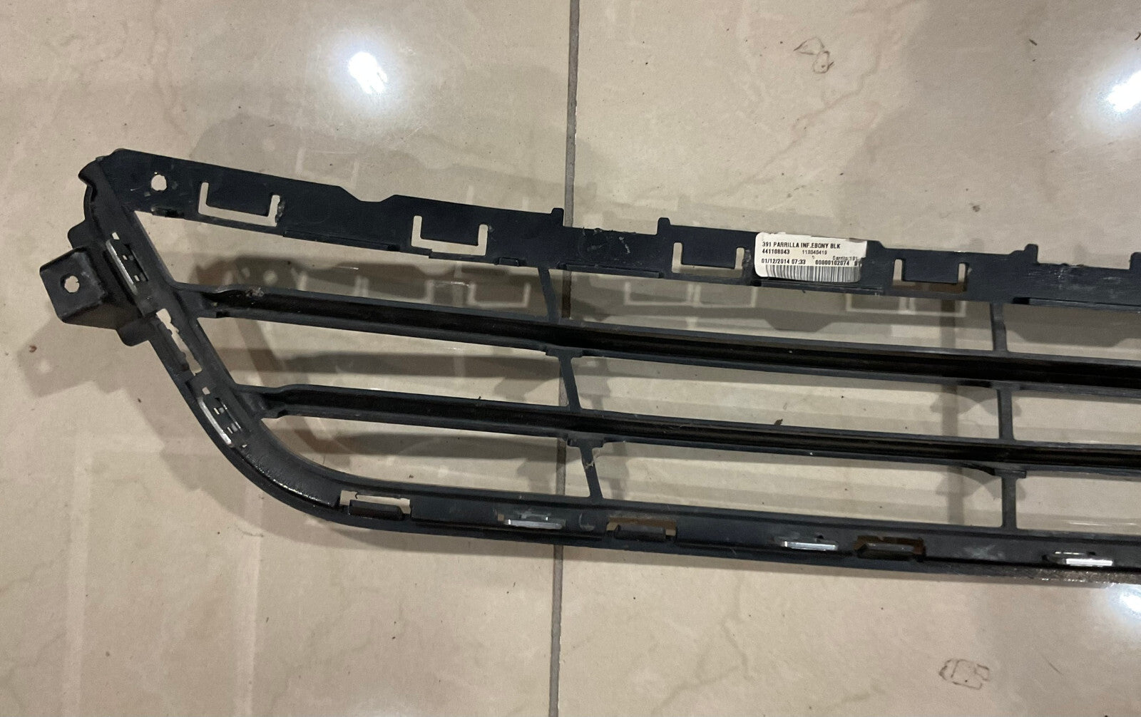 Grill Grille Black 2013-2016 Ford Fusion ds7317b96838w OEM