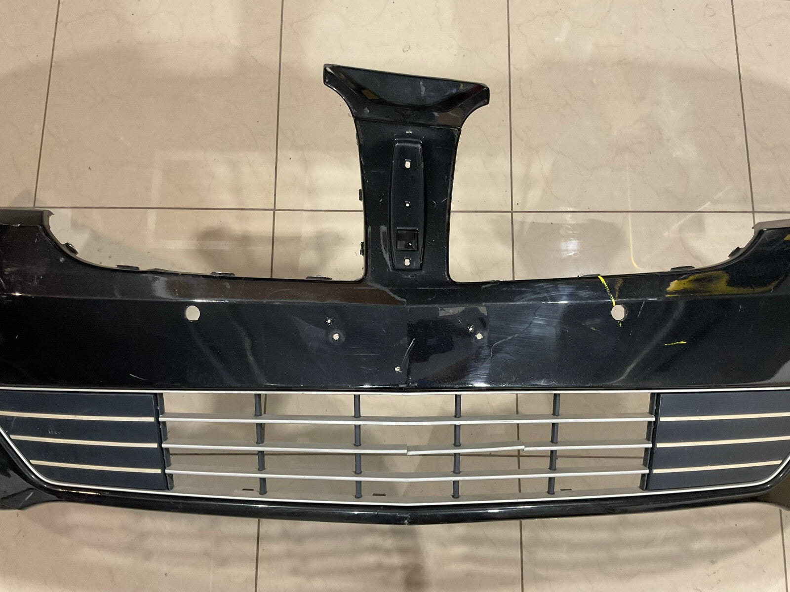 Front Bumper Cover Black 2009-2012 Lincoln MKX 8A53+-17K947-ABW OEM
