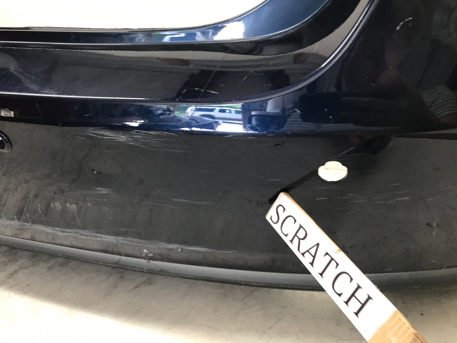 Rear Bumper Cover Blue Subaru Impreza Sedan Premium Sport 17-2019 57704FL21A OEM