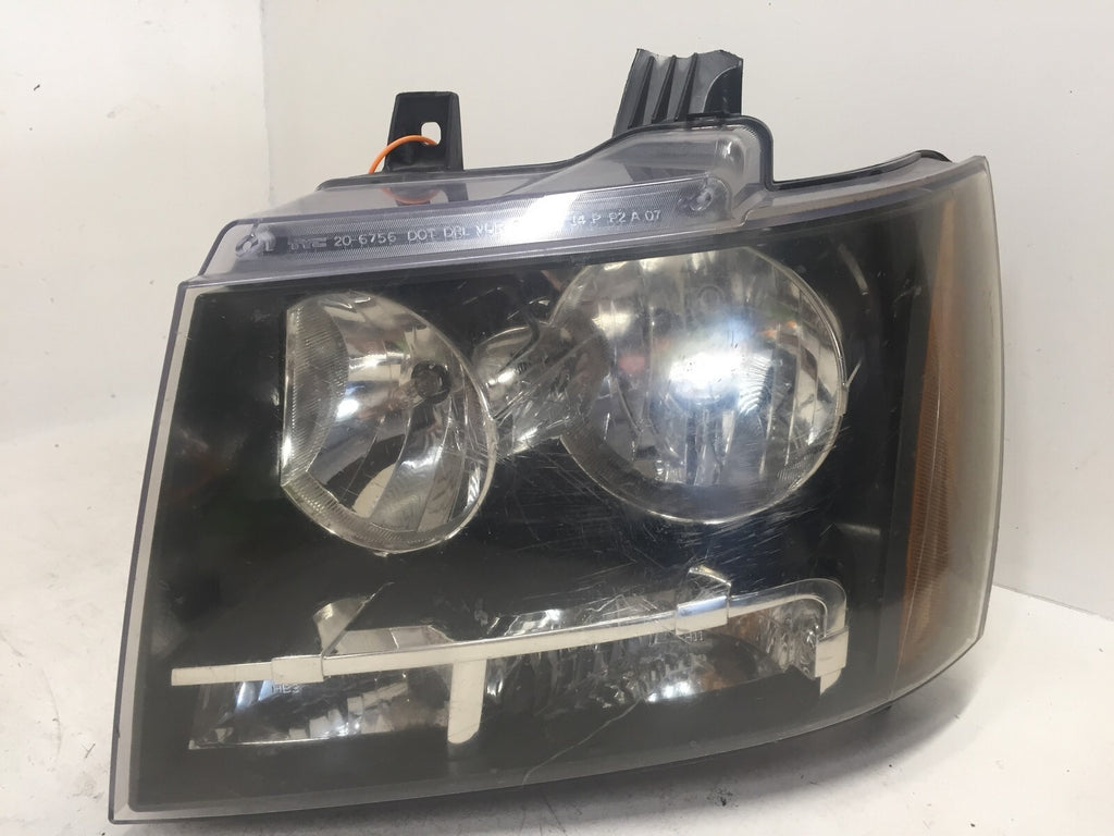 Headlight Damaged Headlamp LH Driver Chevy Tahoe Suburban Avalanche 07-2014 CAPA