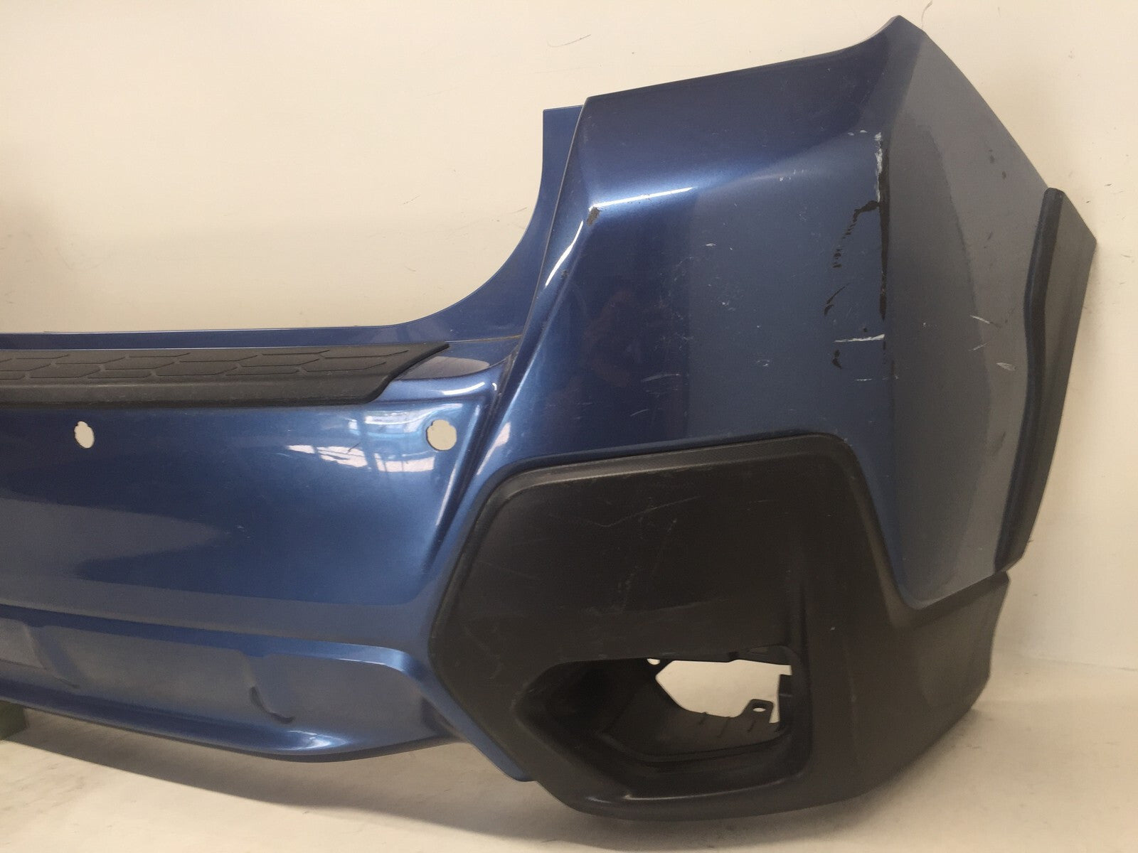 Rear Bumper Cover Subaru CrossTrek w/Sensor Holes 2018 2019 57704FL250 OEM2