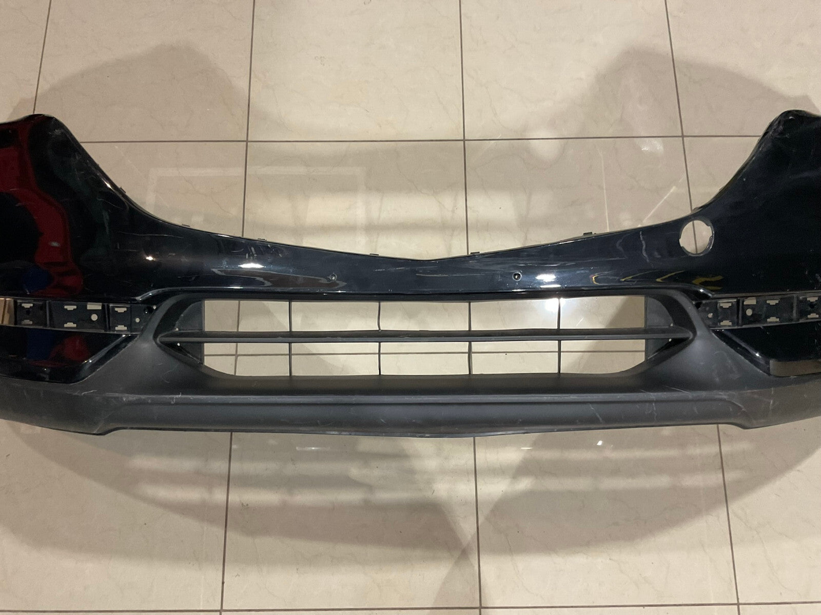 Front Bumper Cover Black Mazda CX5 2017 2018 KL2F-50031 OEM