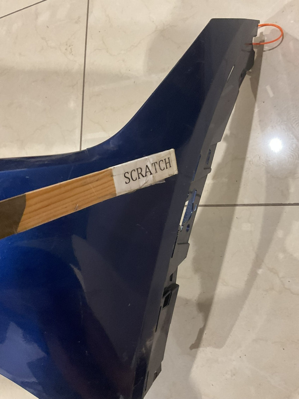 Front Bumper Cover Blue 2022 2023 KIA EV6 86511+cv000 OEM