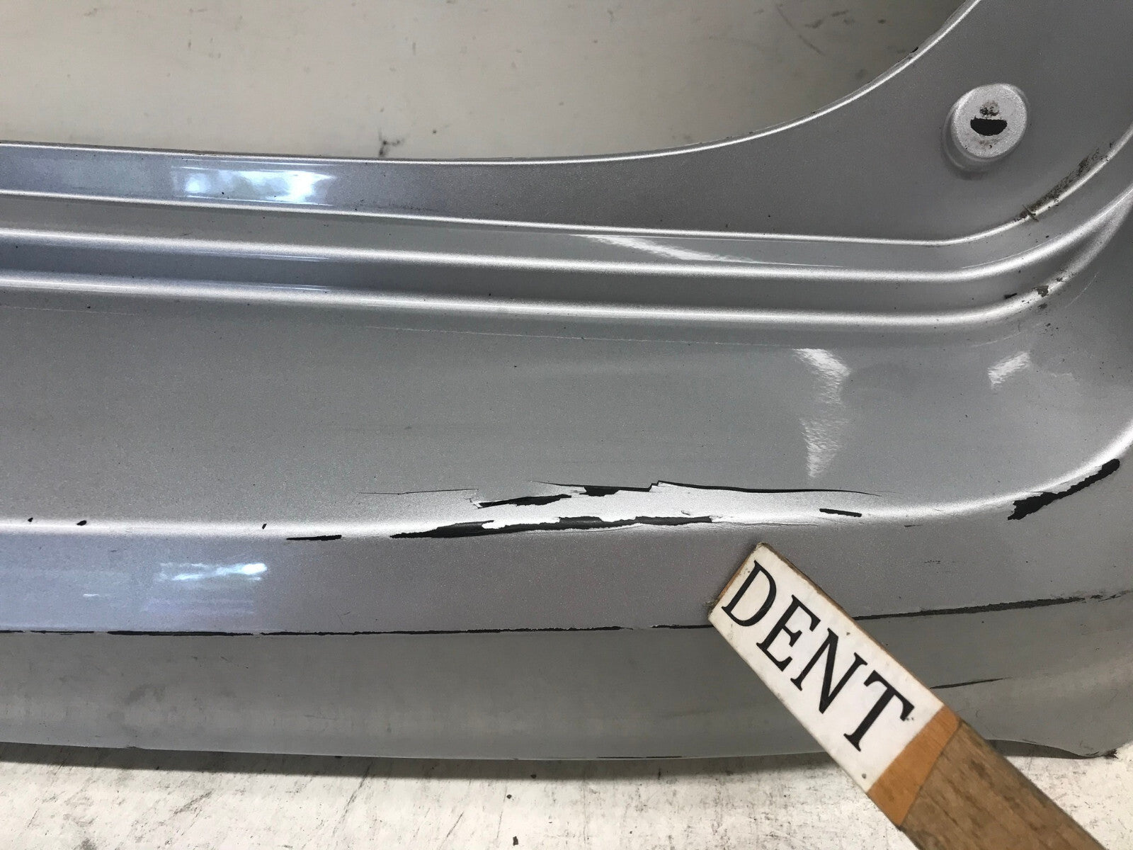Rear Bumper Cover Silver 2019-2021 Hyundai Tucson ECO/SE/Sport 86611-D3500 OEM