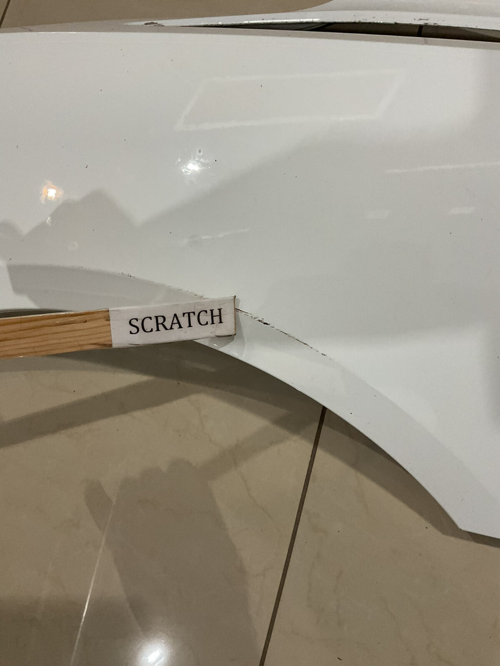Rear Right Passenger RH Fender Panel White 2018 C7 Corvette 84054834 OEM