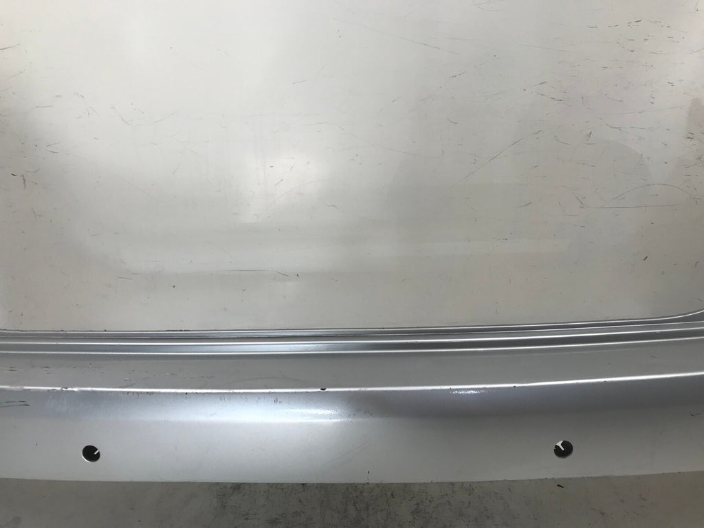Rear Bumper Cover Silver Kia Sorento EX/Limited 2014-2015 w/Sensor Holes OEM