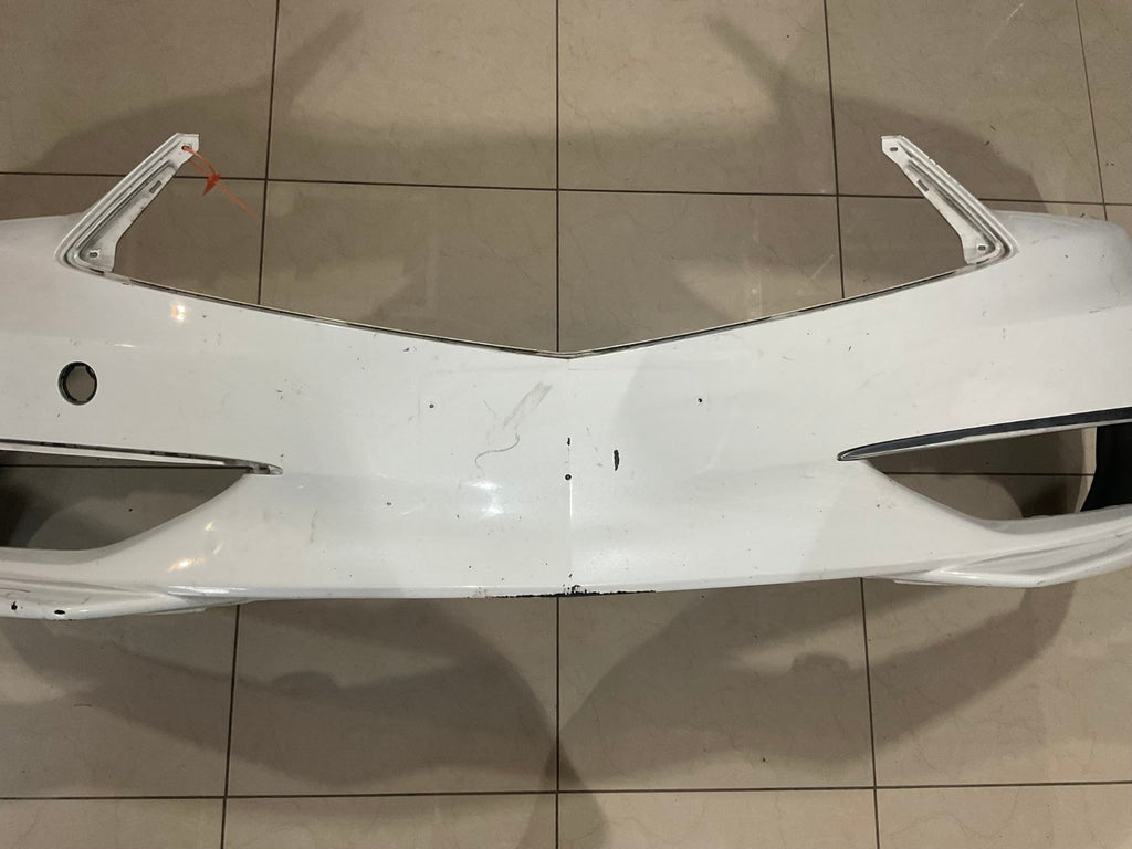Front Bumper Cover White 2018 2019 2020 Acura TLX 71101+TZ3+A200 OEM