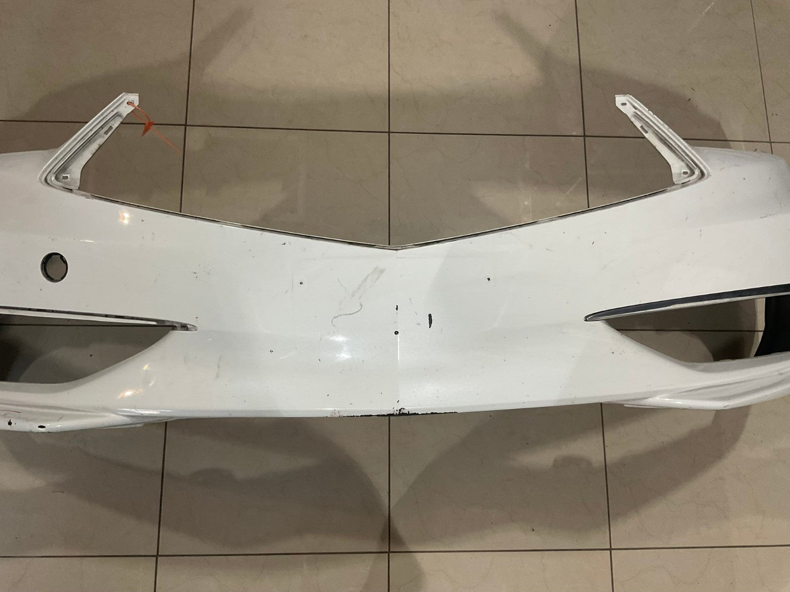 Front Bumper Cover White 2018 2019 2020 Acura TLX 71101+TZ3+A200 OEM