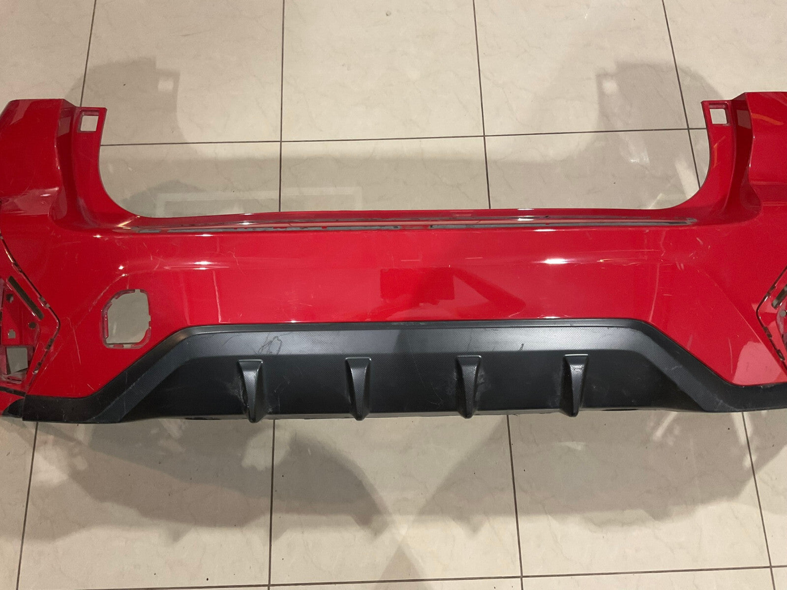 Rear Bumper Cover Red 2023-2024 Subaru Crosstrek 57704FN600 OEM