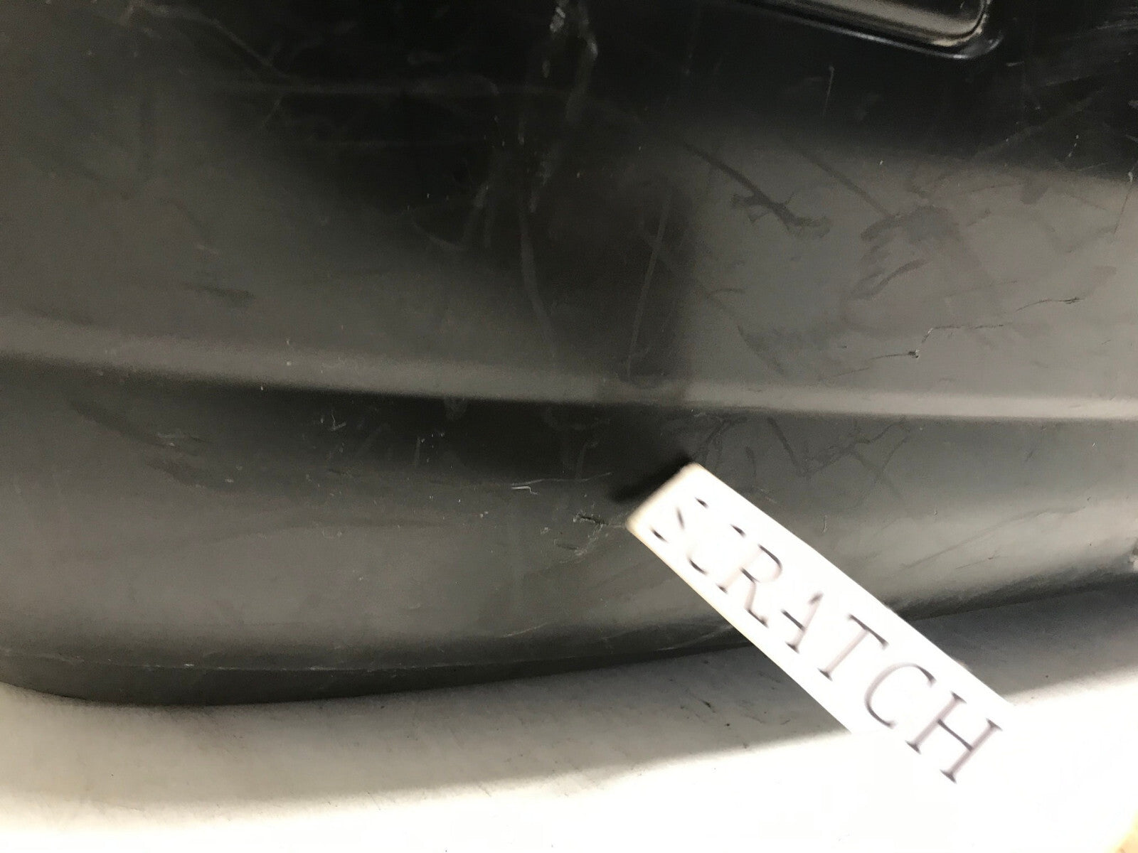 Rear Bumper Cover Nissan Versa Hatchback Black 2007-2012 85022-EM30H OEM