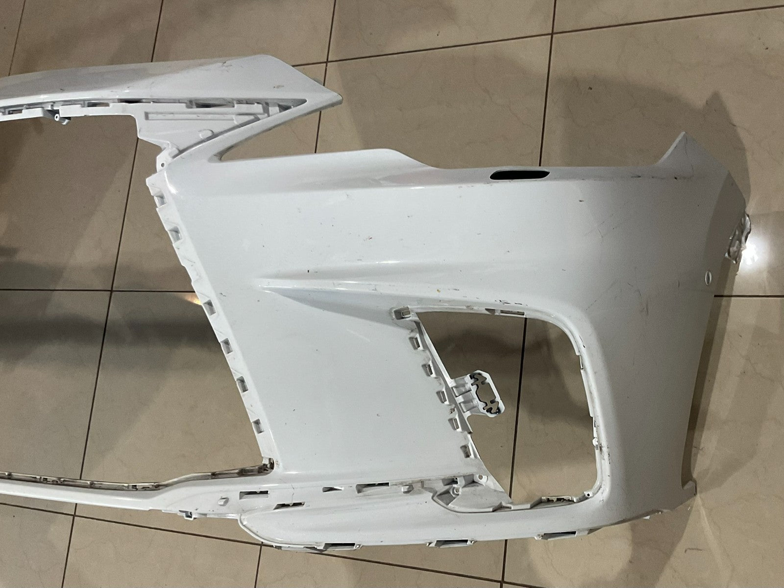 Front Bumper Cover White 2023 2024 Lexus RX350 F-Sport CAPA